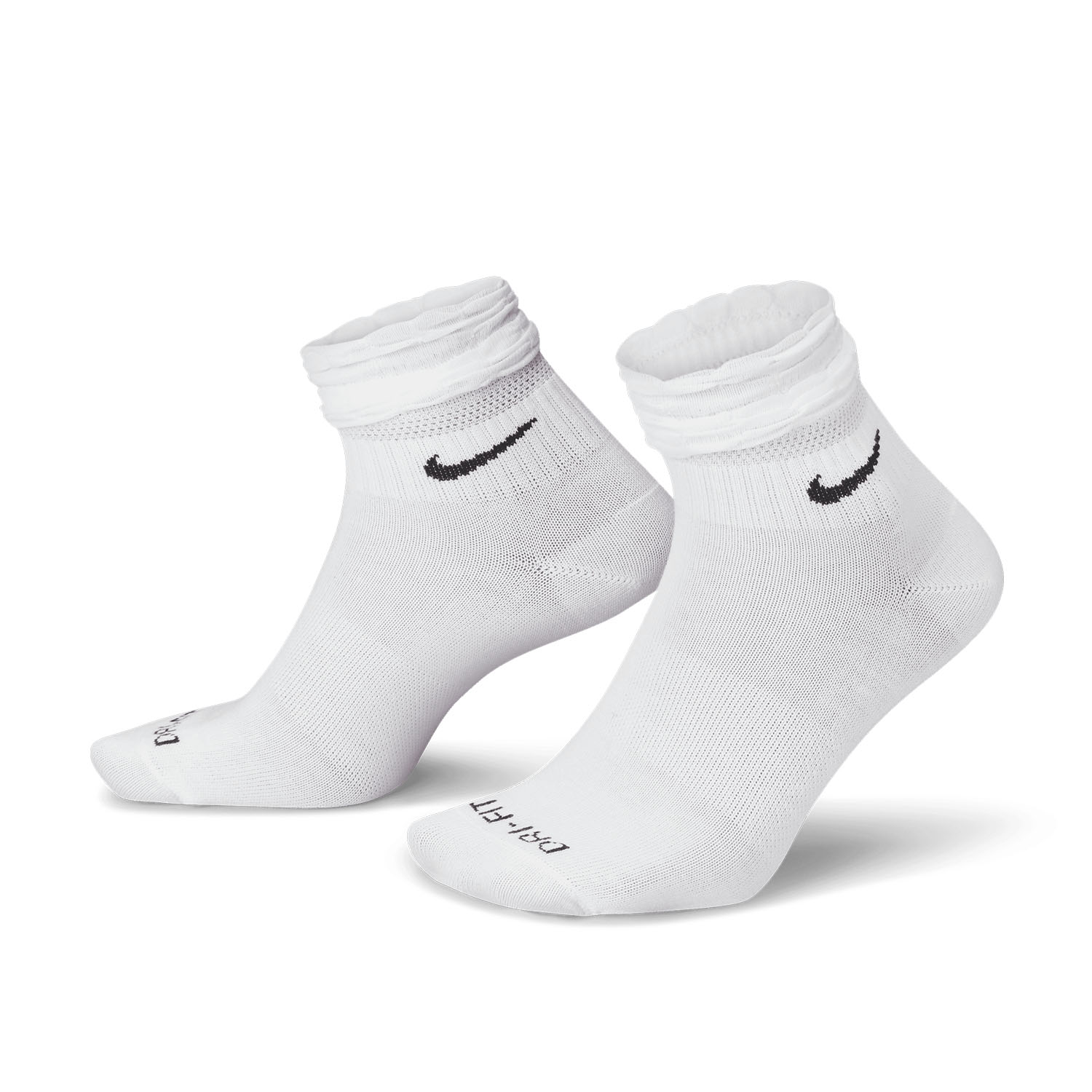 Nike Dri-FIT Gym Socks - White/Black