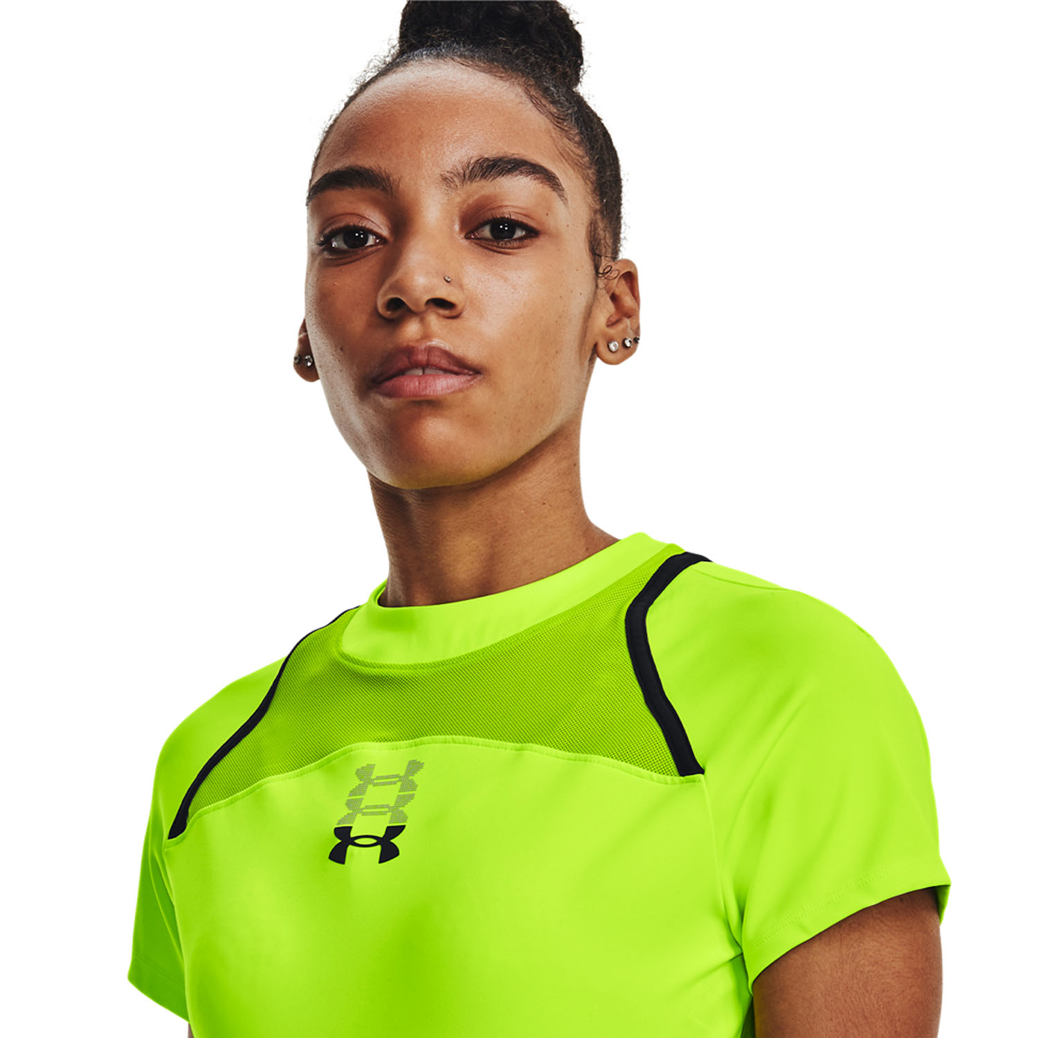 Under Armour Anywhere Maglietta - Lime Surge/Black