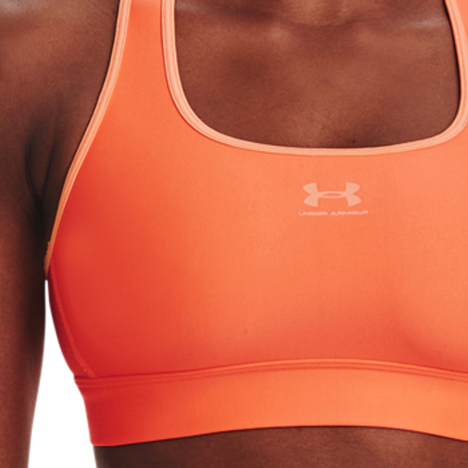 Under Armour Authentics Sports Bra - Orange Blast/Mellow T Orange