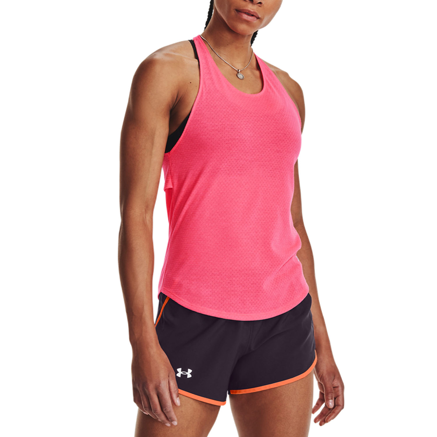 Under Armour Streaker Tank - Pink Shock