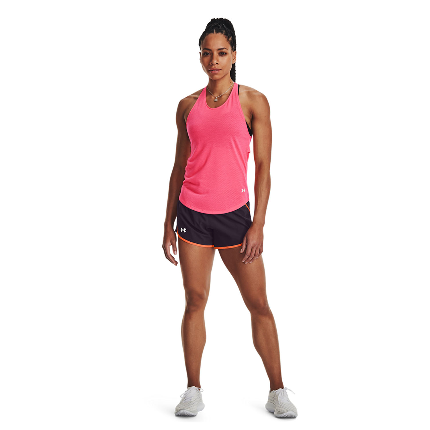 Under Armour Streaker Tank - Pink Shock