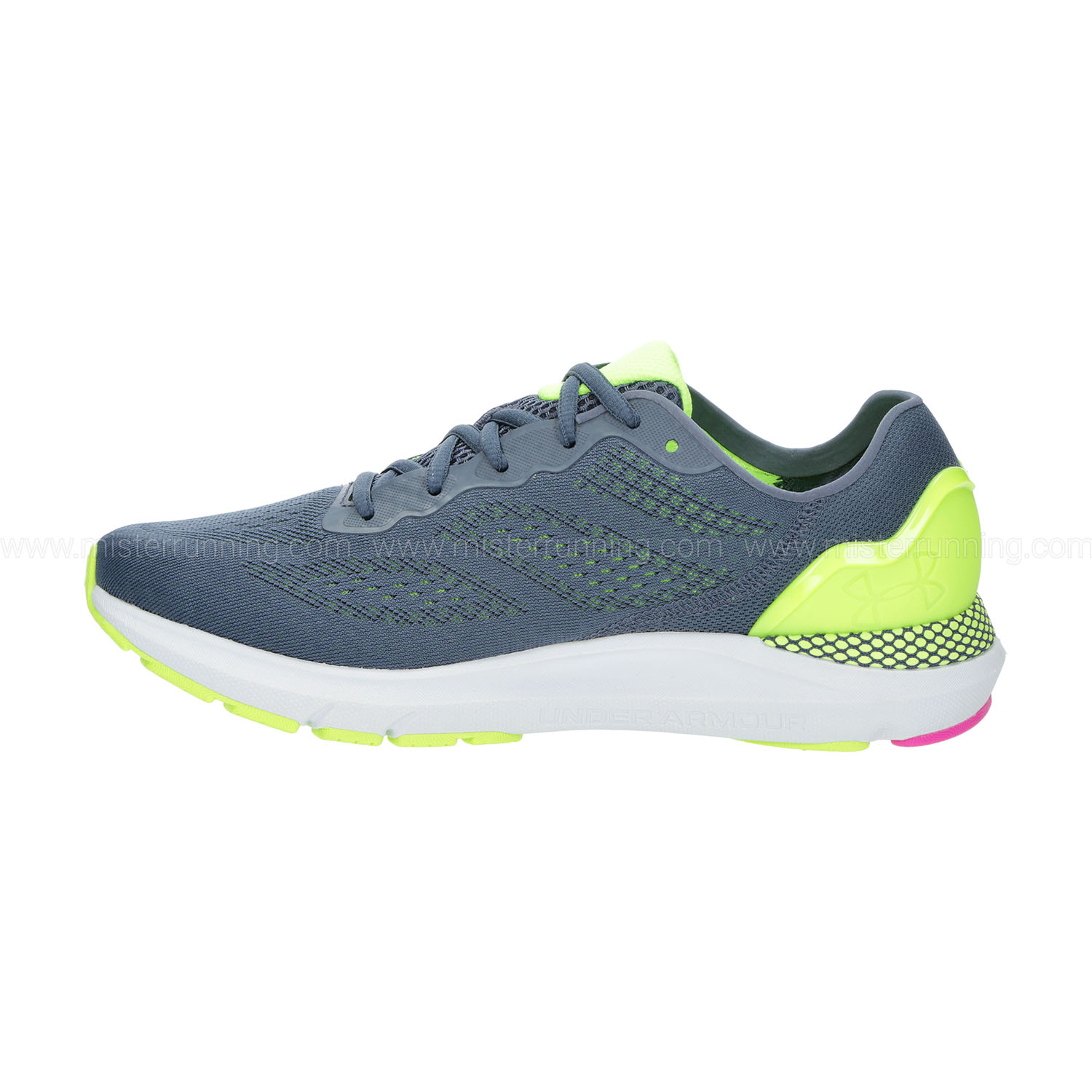 Under Armour Zapatillas Running Hombre - UA HOVR™ Infinite 4 -  Blanco/Harbor Blue/After Burn