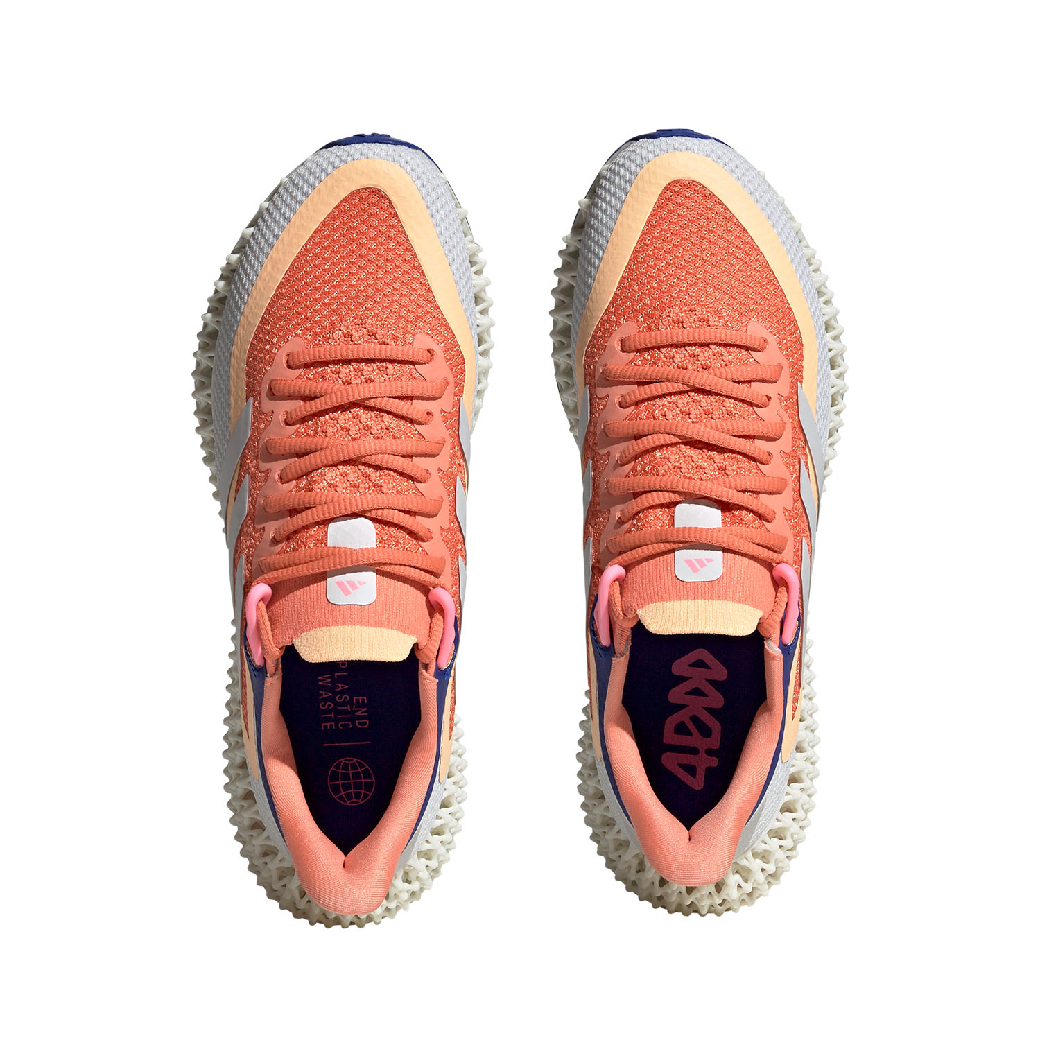 adidas 4DFWD 2 - Coral Fusion/Cloud White/Acid Orange