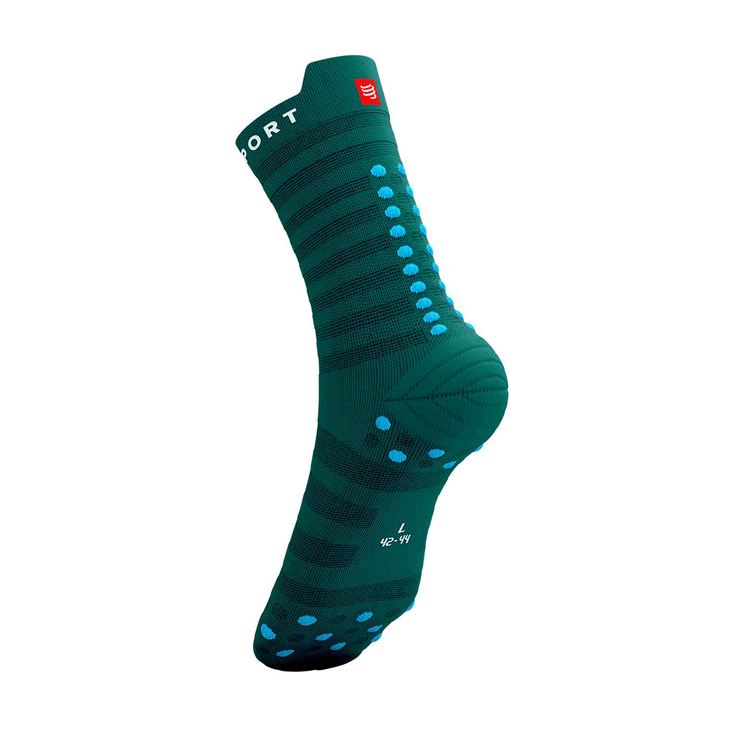 Compressport Pro Racing V4.0 Ultralight Calze - Shaded Spruce/Hawaiian Ocean