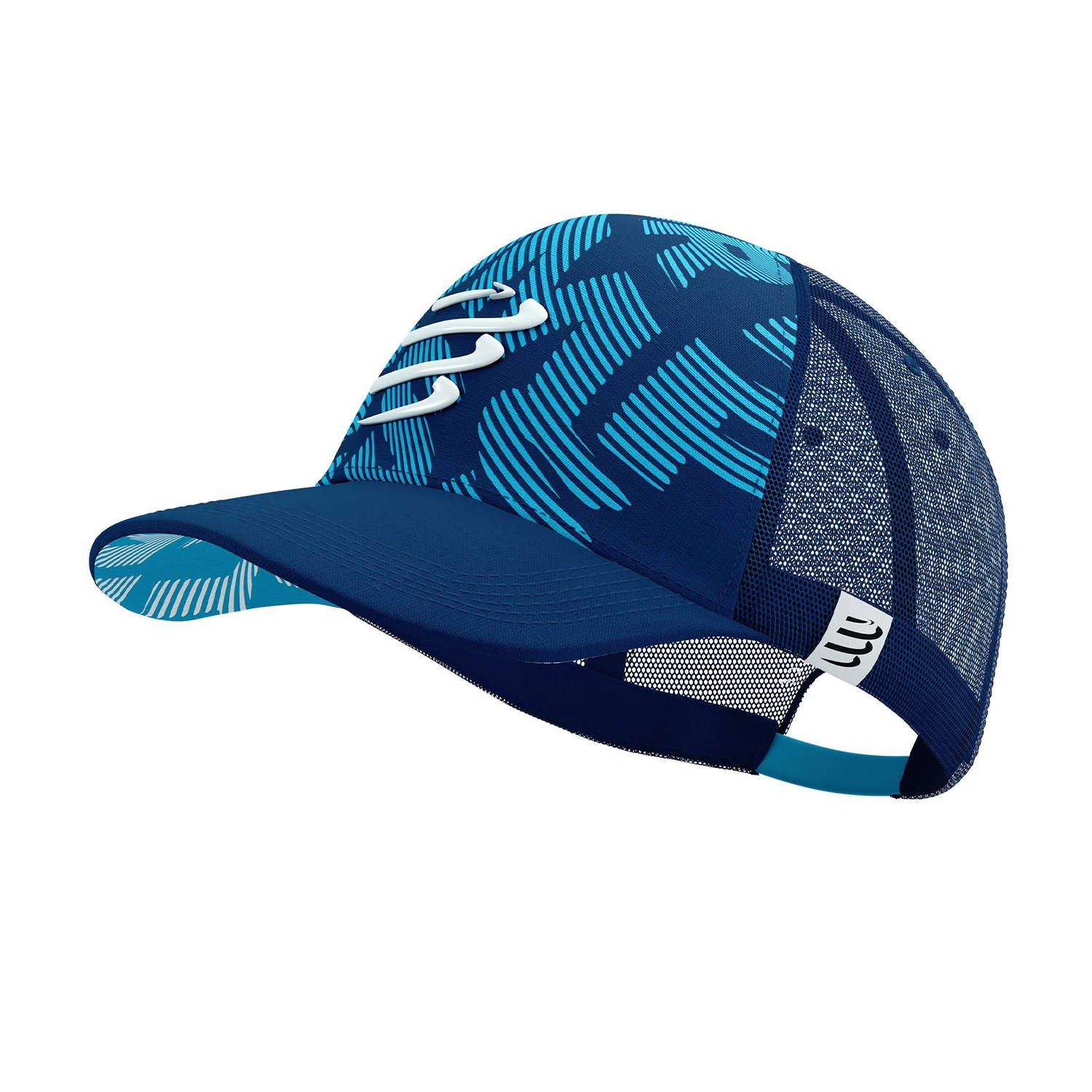 Compressport Trucker Gorra - Estate Blue/Hawaiian Ocean