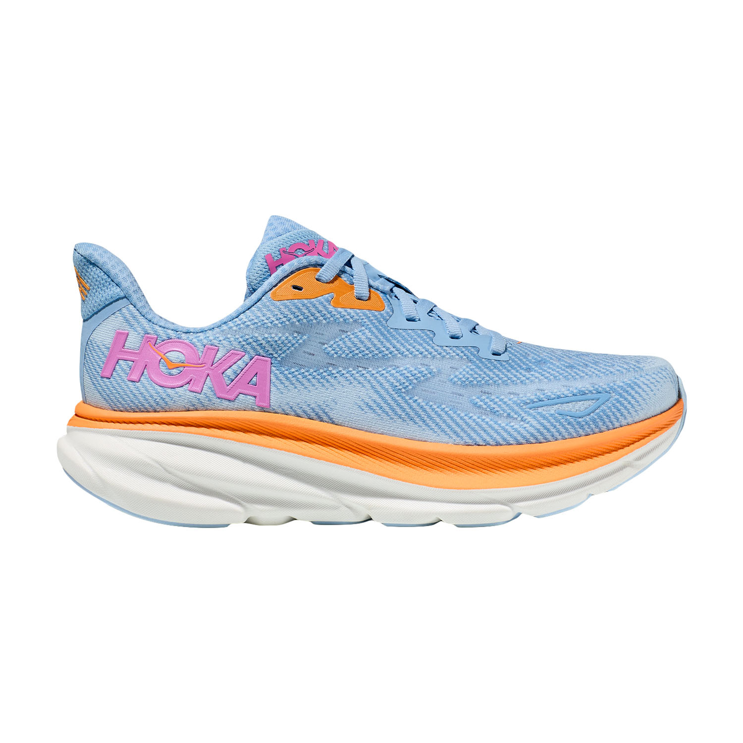 Hoka One One Clifton 9 Women's Running Shoes - Airy Blue