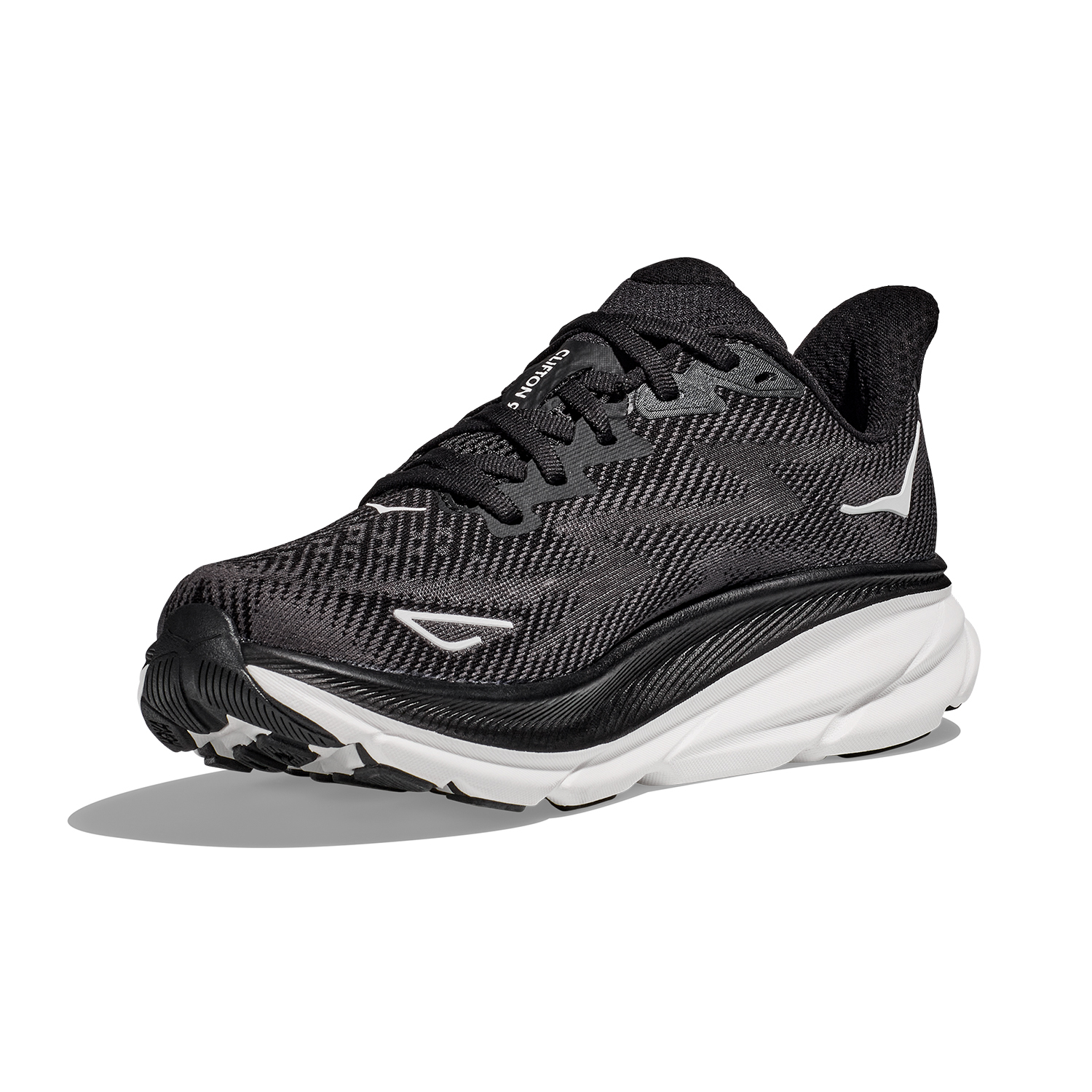 Hoka Clifton 9 Wide - Black/White