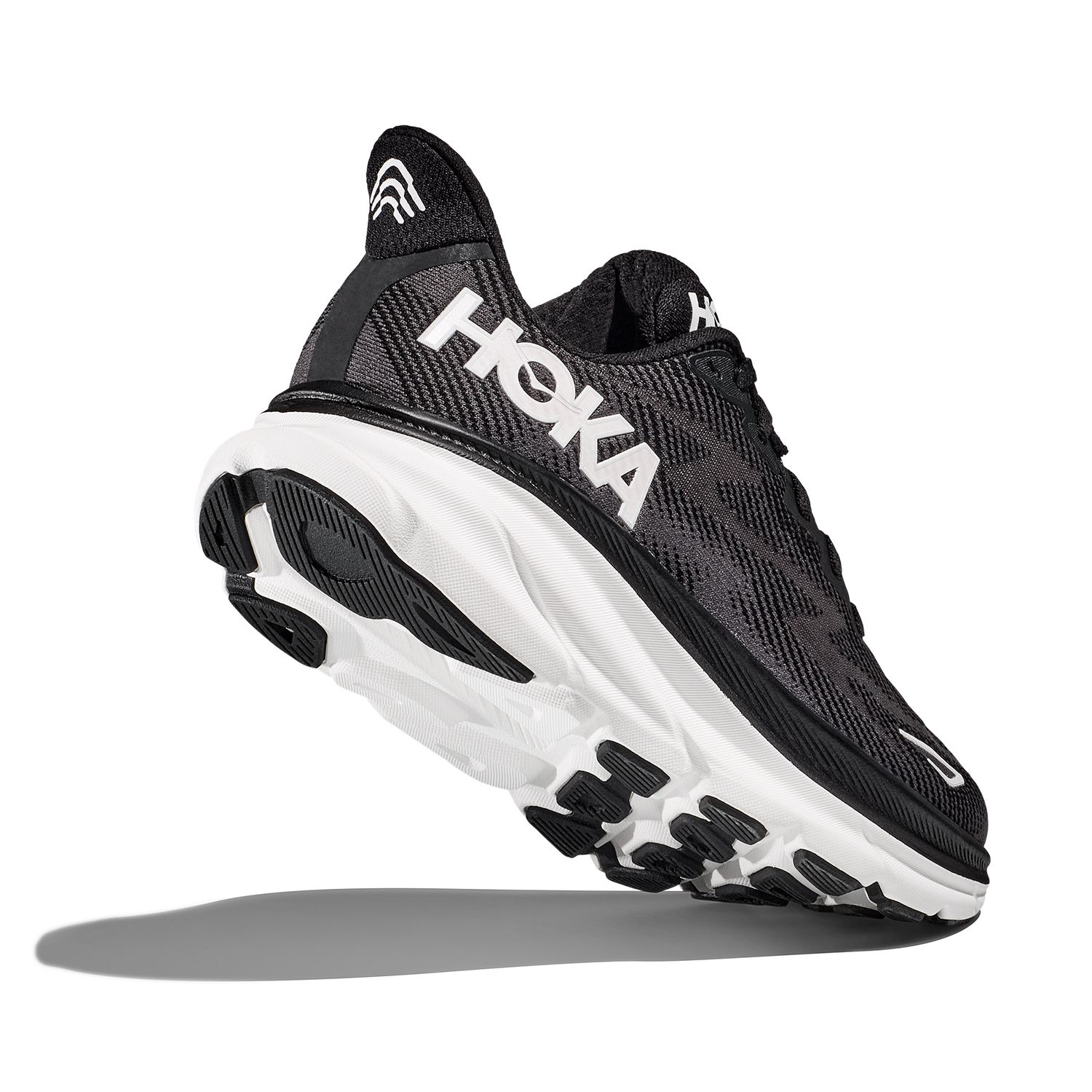 Hoka Clifton 9 Wide - Black/White