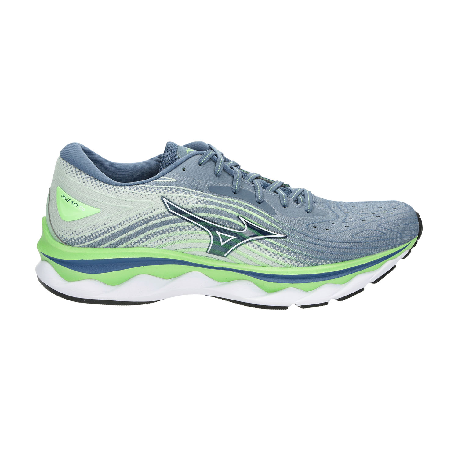 Mizuno Wave Sky 6 - China Blue/White/909 C