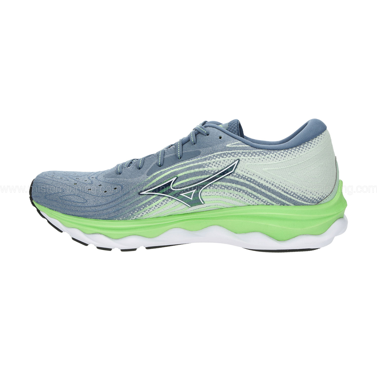 Mizuno Wave Sky 6 - China Blue/White/909 C