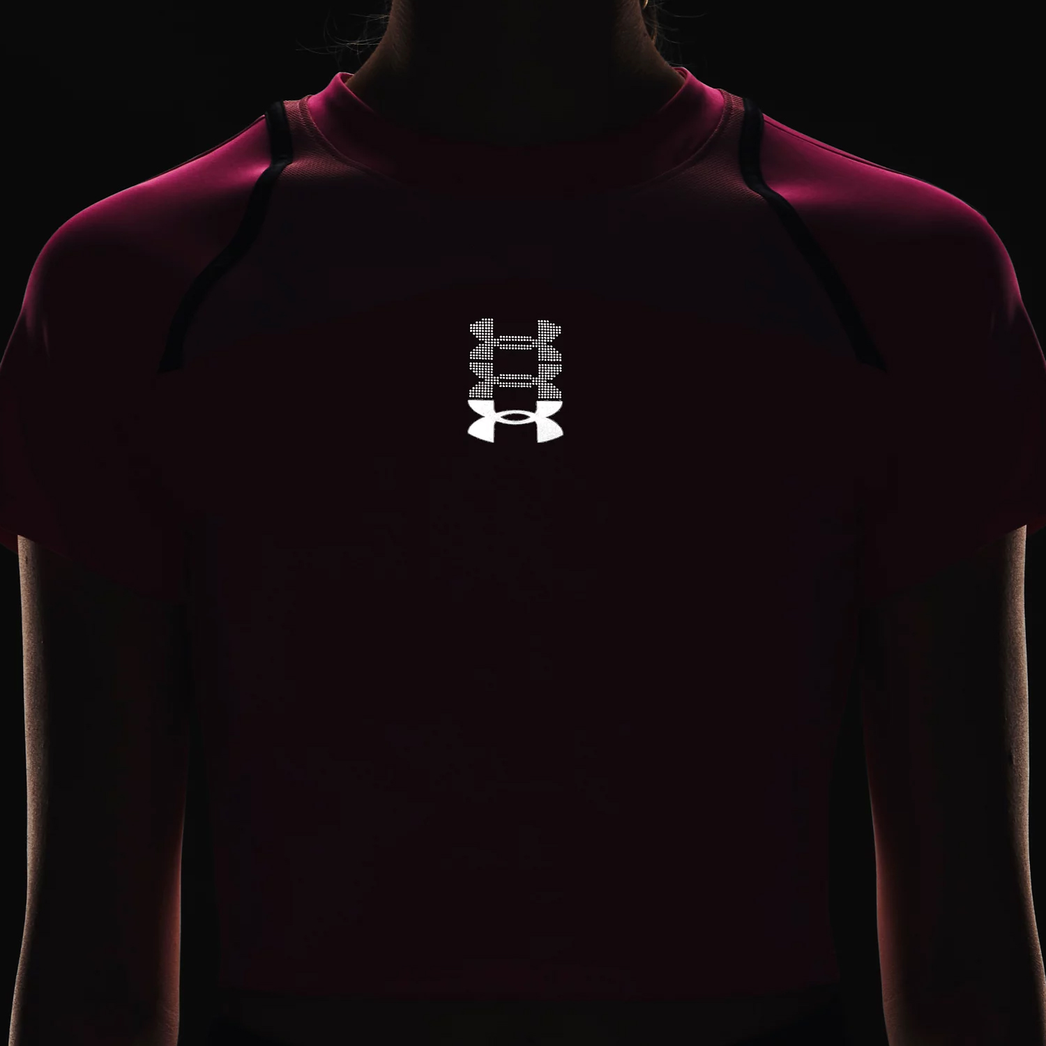 Under Armour Anywhere Camiseta - Rebel Pink/Black/Reflective