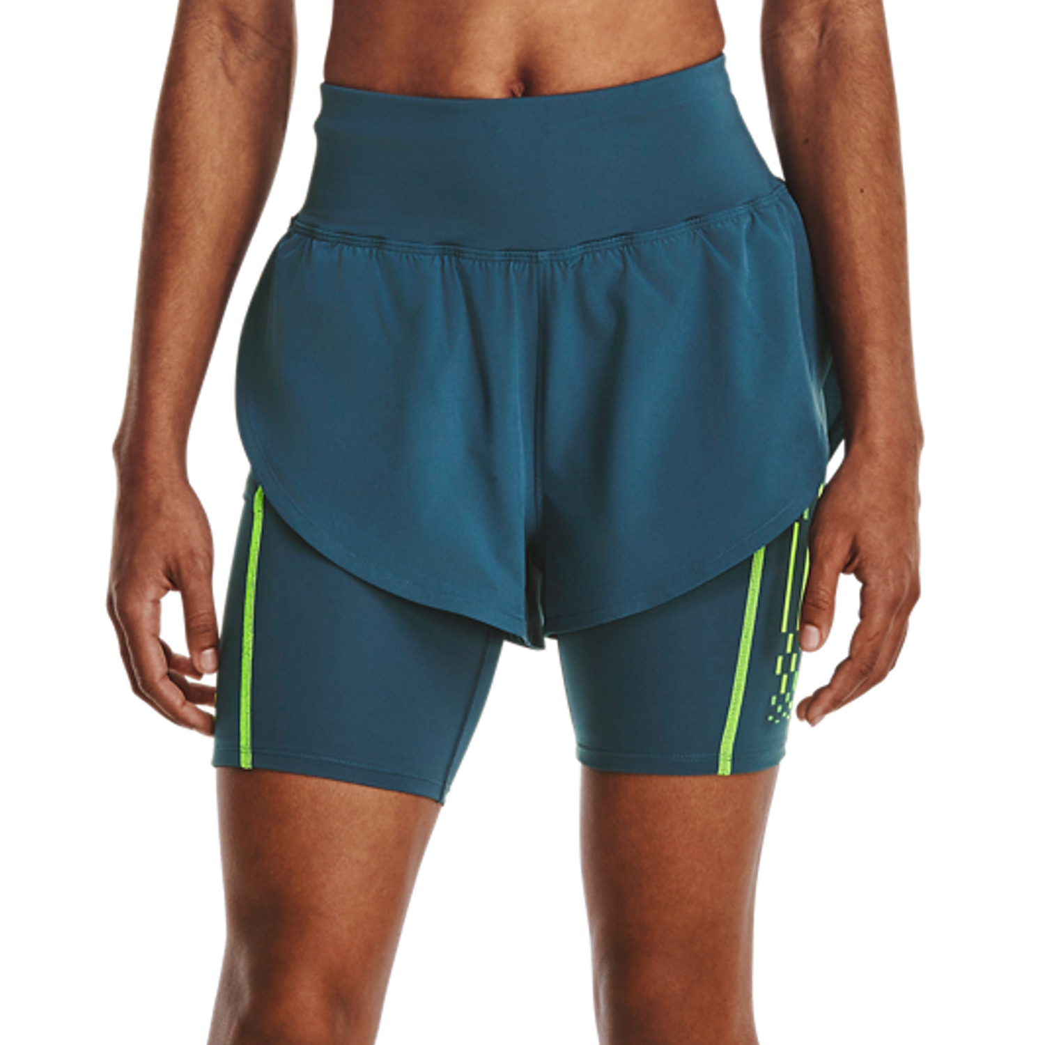 Under Armour Anywhere 2 in 1 2.5in Shorts - Static Blue