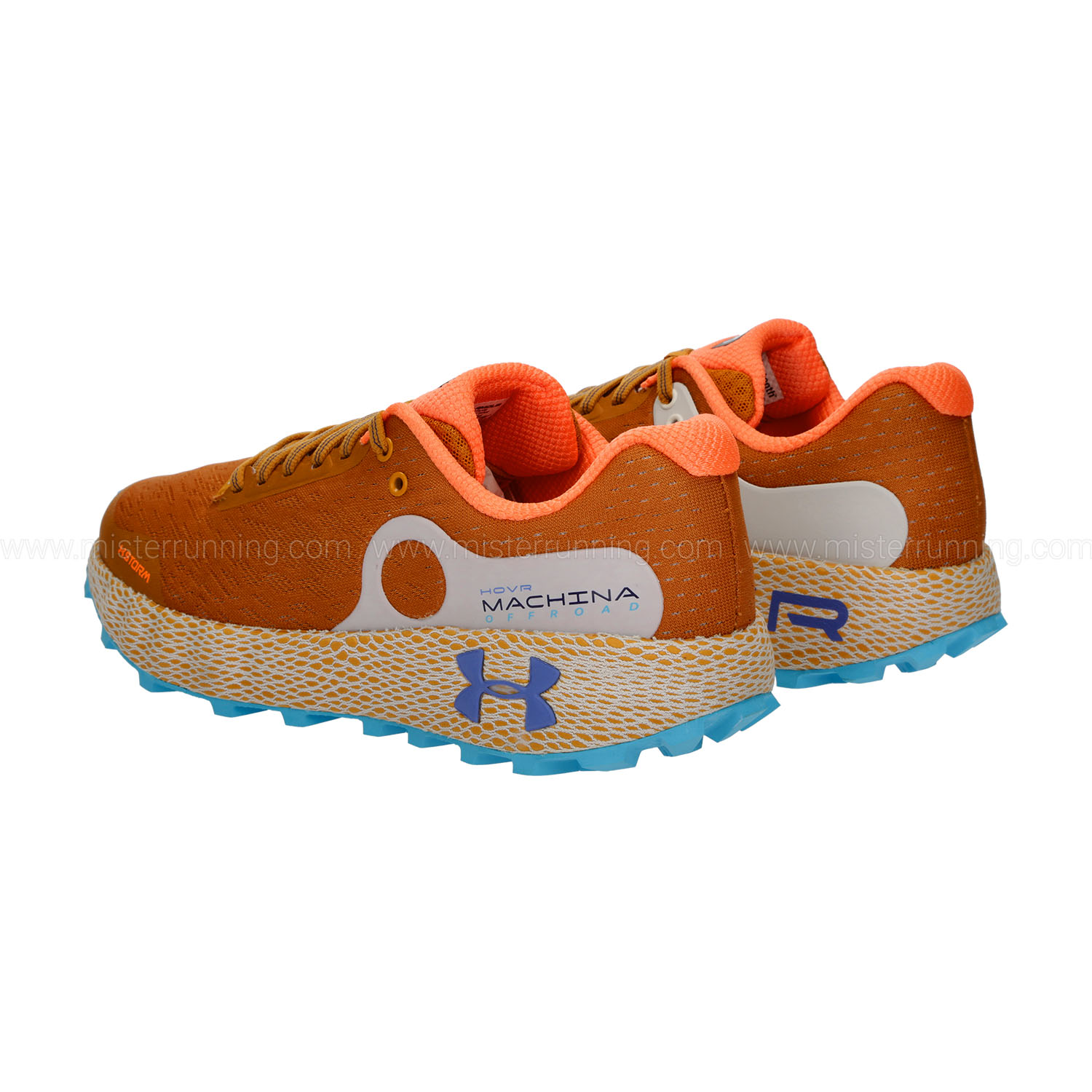 Under Armour Hovr Machina Off Road - Honey Orange/Blue Surf