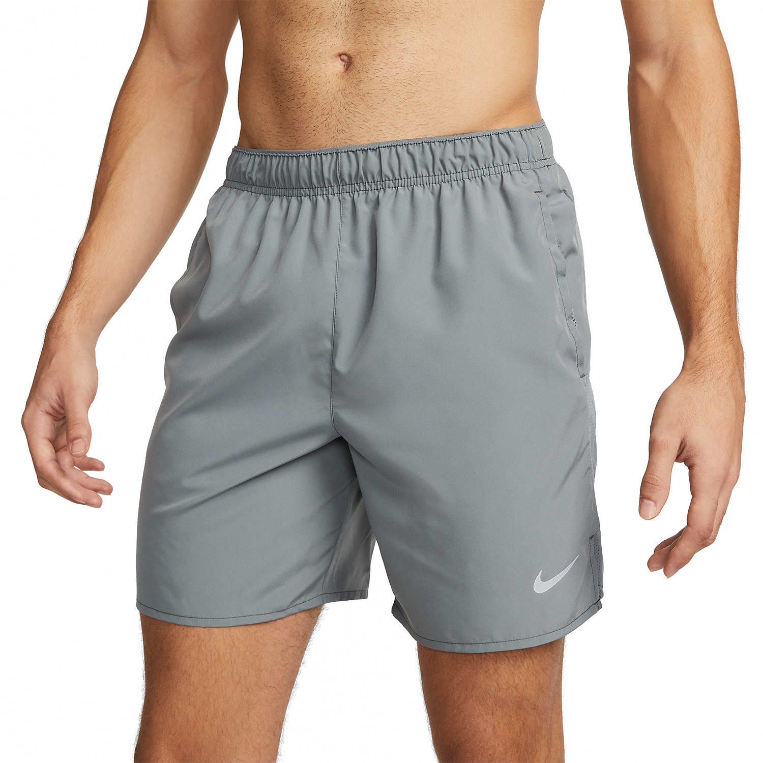 Nike Challenger 7in Shorts - Smoke Grey/Reflective Silver