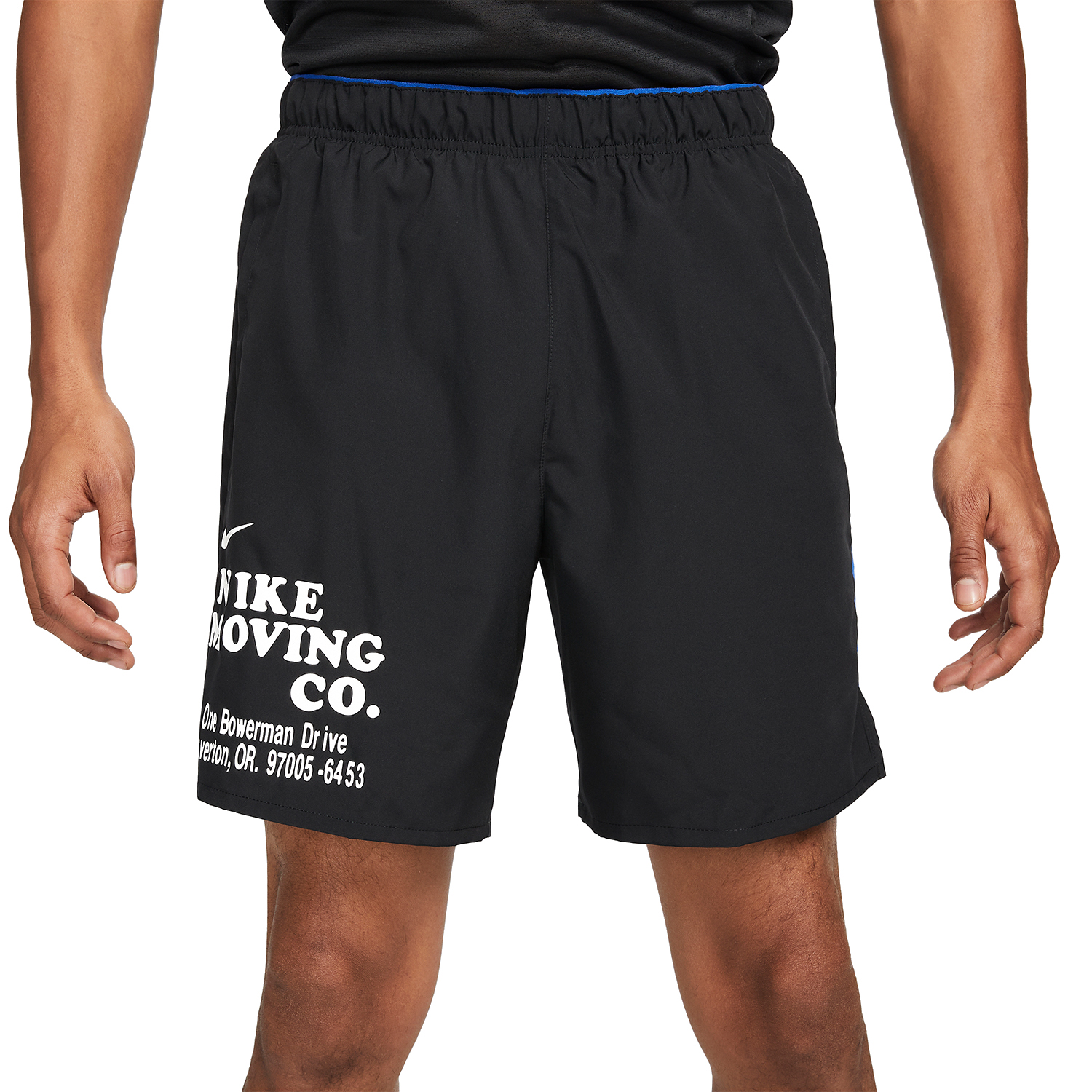 Nike Dri-FIT Challenger 7in Shorts - Black/Game Royal/Summit White