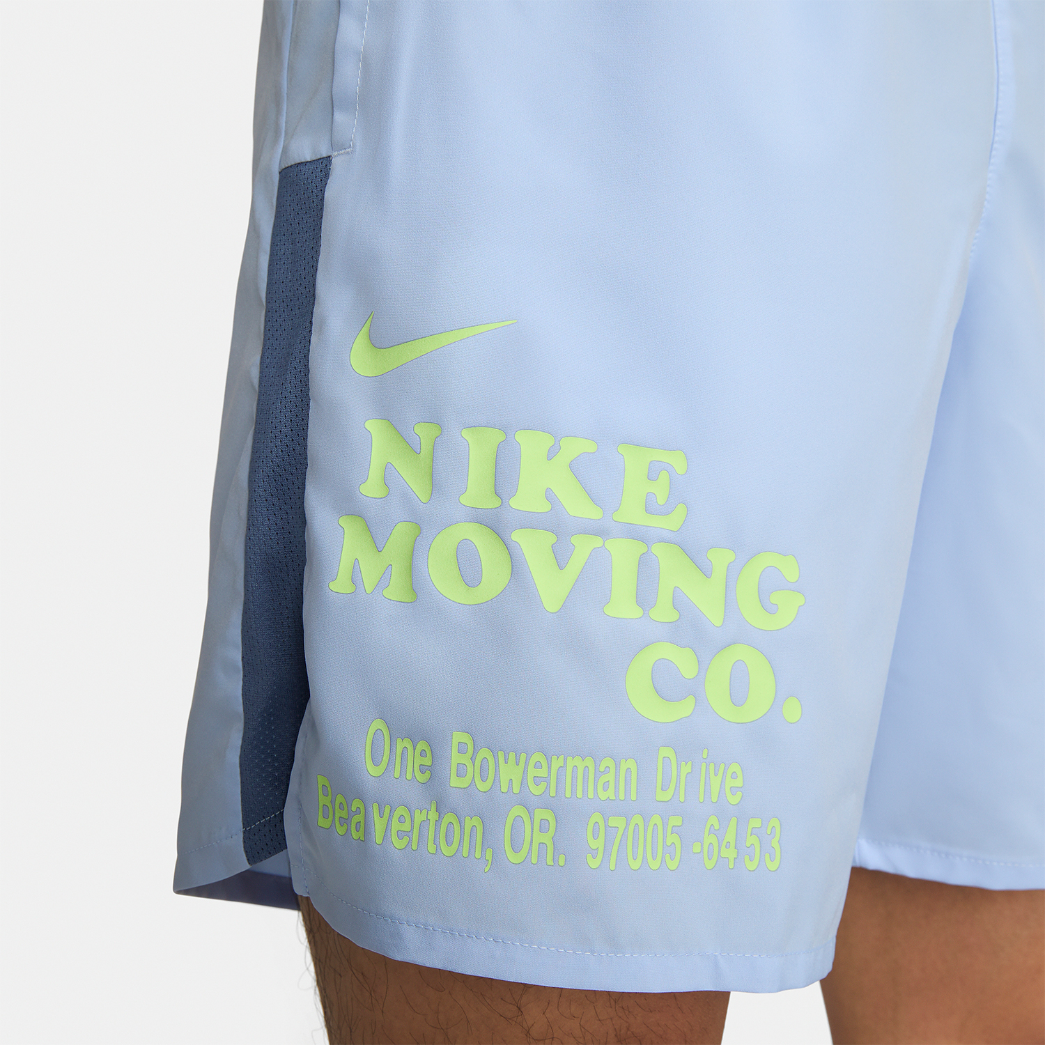 Nike Dri-FIT Challenger 7in Shorts - Cobalt Bliss/lt Lemon Twist