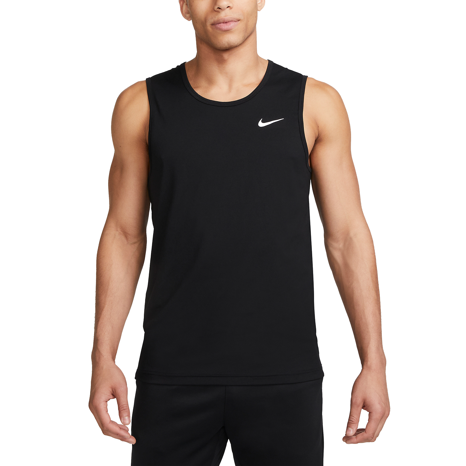 Nike Dri-FIT Hyverse Men's Training Tank - Black/White