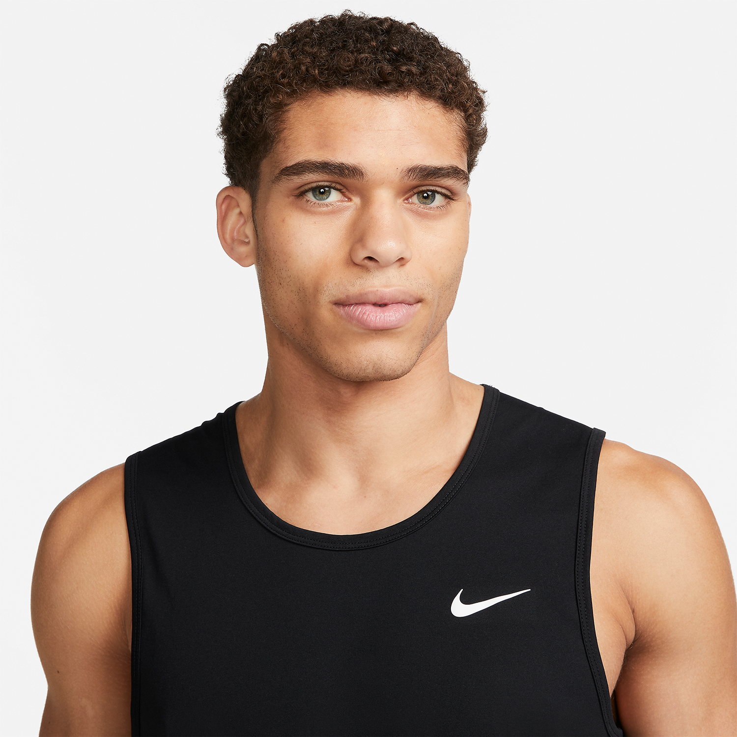 Nike Dri-FIT Hyverse Tank - Black/White