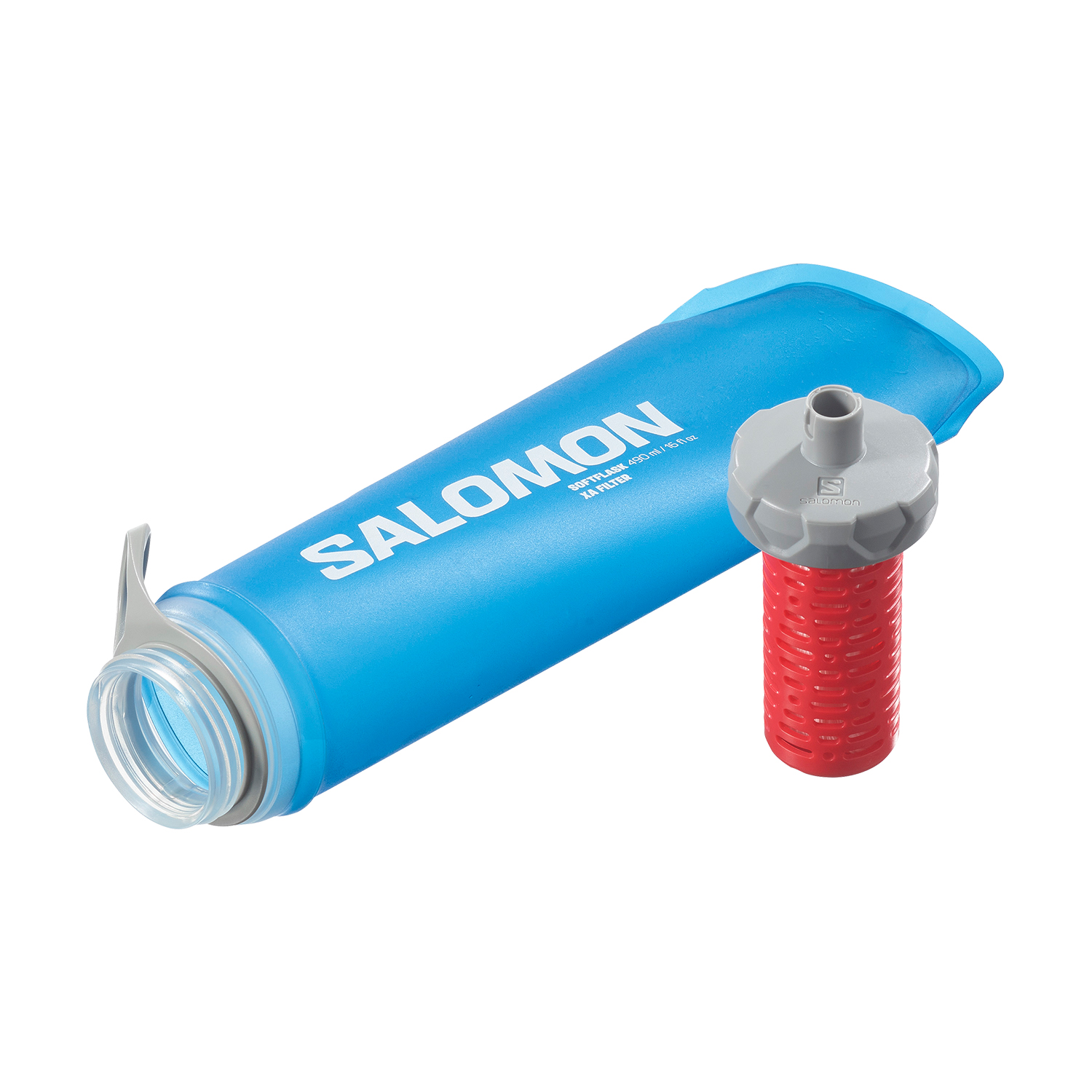 Salomon Soft Flask XA Filter 490 ml Fiaschetta - Clear Blue