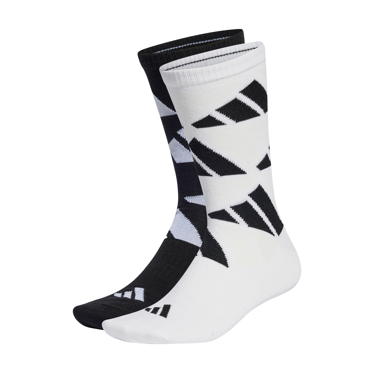 adidas AEROREADY Logo Brand Love x 2 Socks - White/Black