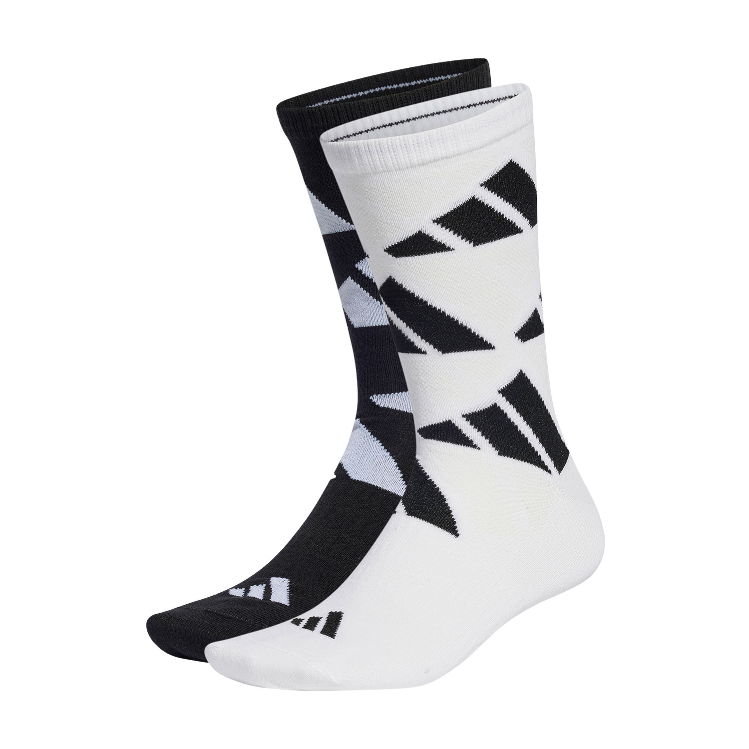 adidas AEROREADY Logo Brand Love x 2 Calcetines - White/Black