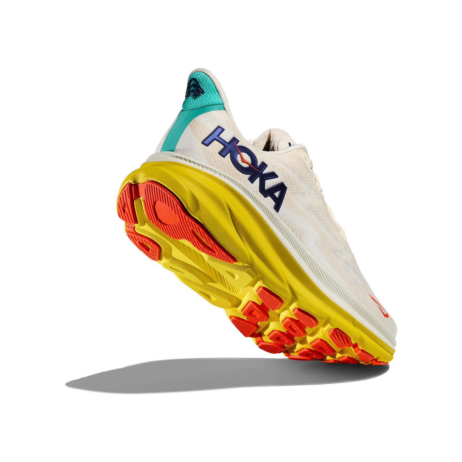 Hoka One One Clifton 9 Zapatillas de Running Hombre Eggnog