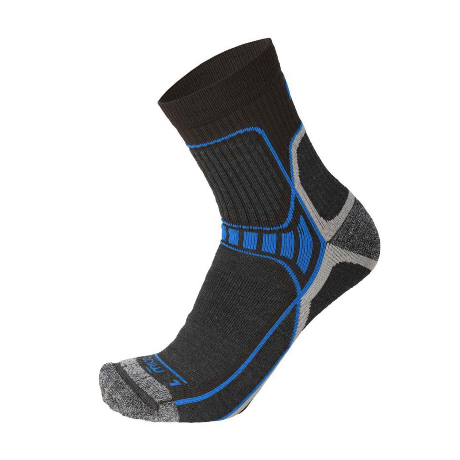 Mico X-Performance Coolmax Light Weight Socks - Antracite/Cobalto