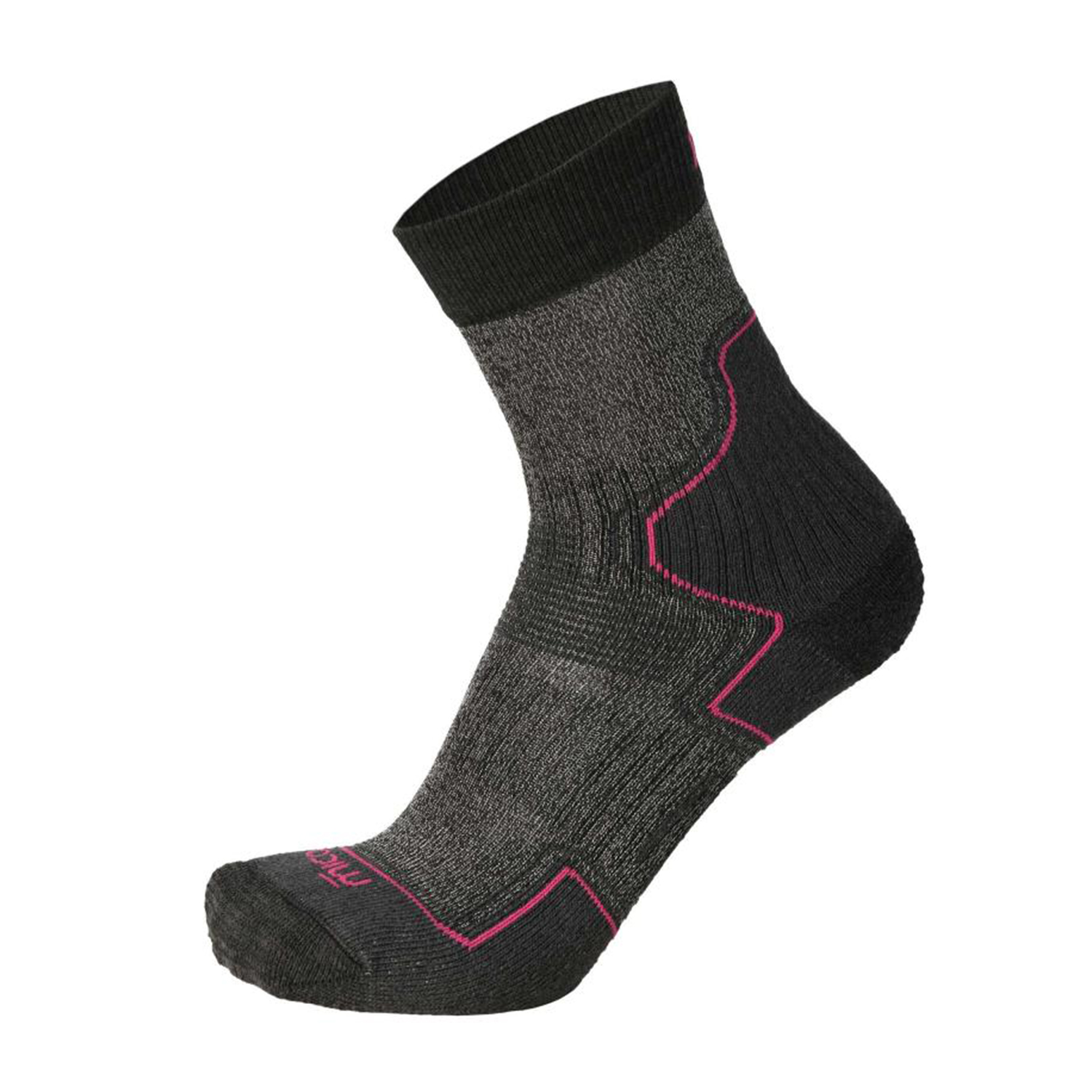 Mico Ever Dry Protech Weight Calcetines - Antracite/Fucsia