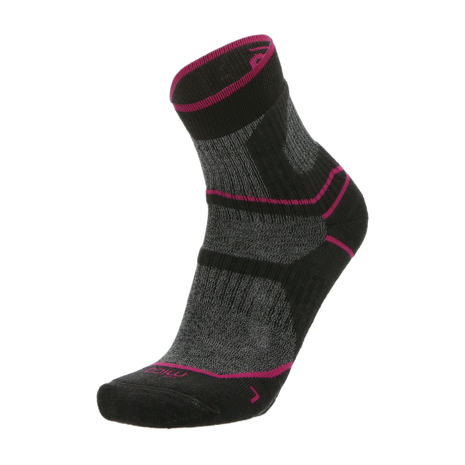 Mico Extra Dry Coolmax Medium Weight Calcetines - Antracite/Fucsia