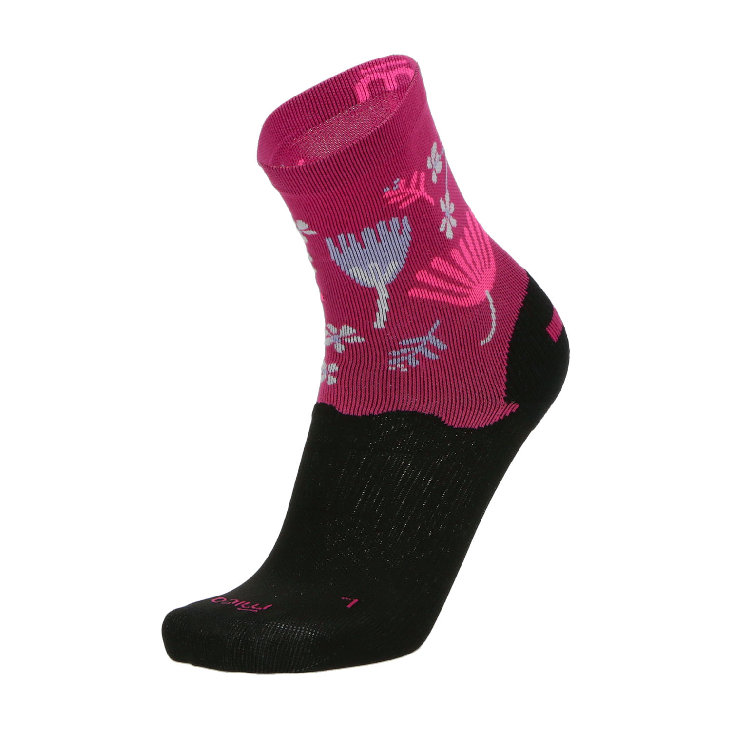 Mico Logo Extra Dry Light Weight Socks Woman - Fucsia