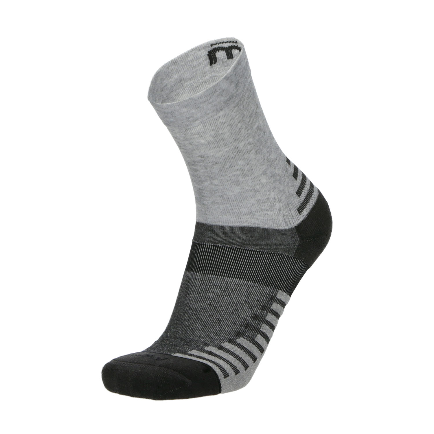 Mico Natural Tencel Medium Weight Socks - Ghiaccio Melange