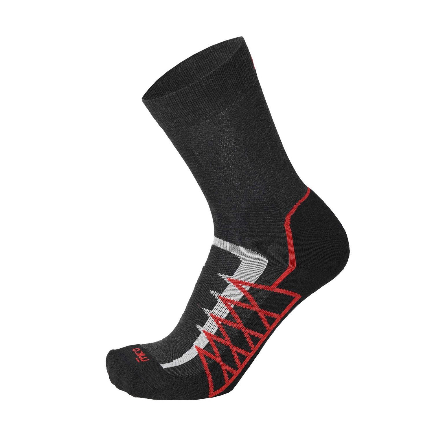 Mico Extra Dry Outlast Medium Weight Socks - Antracite Melange