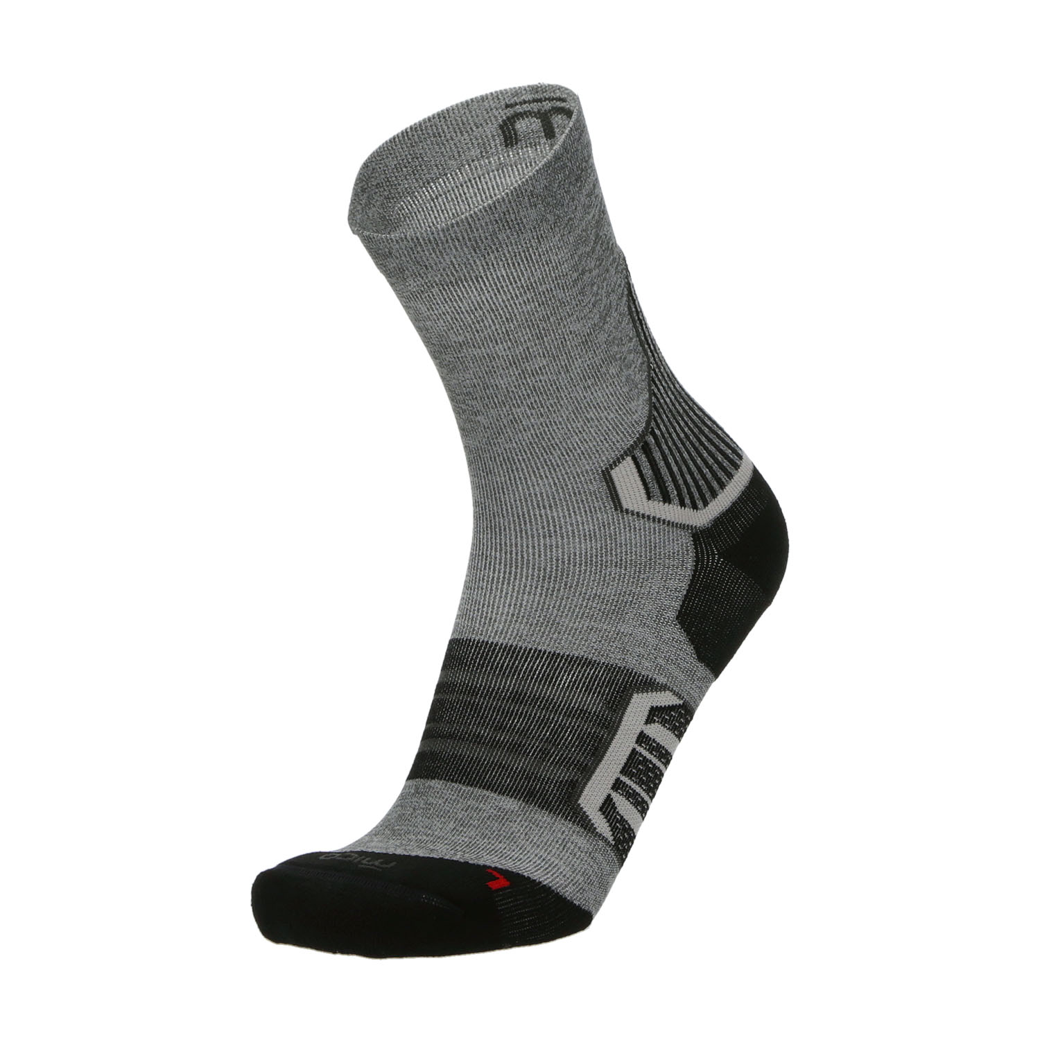 Mico Compression Oxi-Jet Protech Medium Weight Calze - Grigio Melange