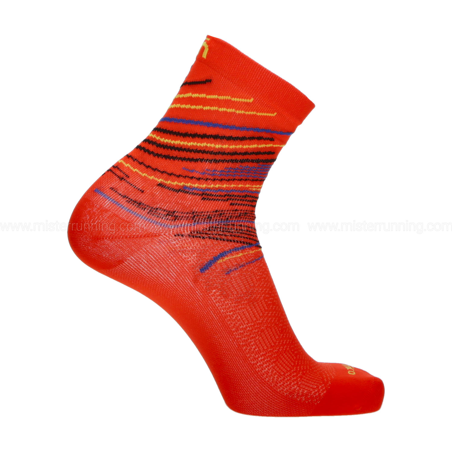 Mico Performance Extra Dry Light Weight Socks - Orange