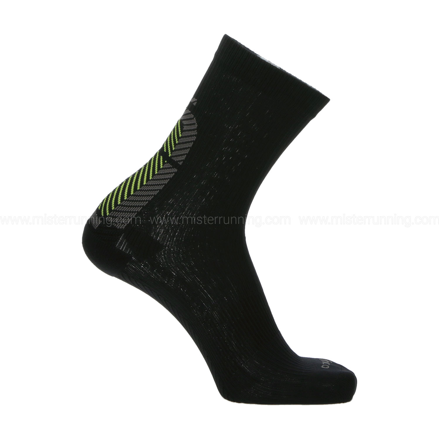 Mico Pro X-Performance Light Weight Socks - Nero/Giallo Fluo
