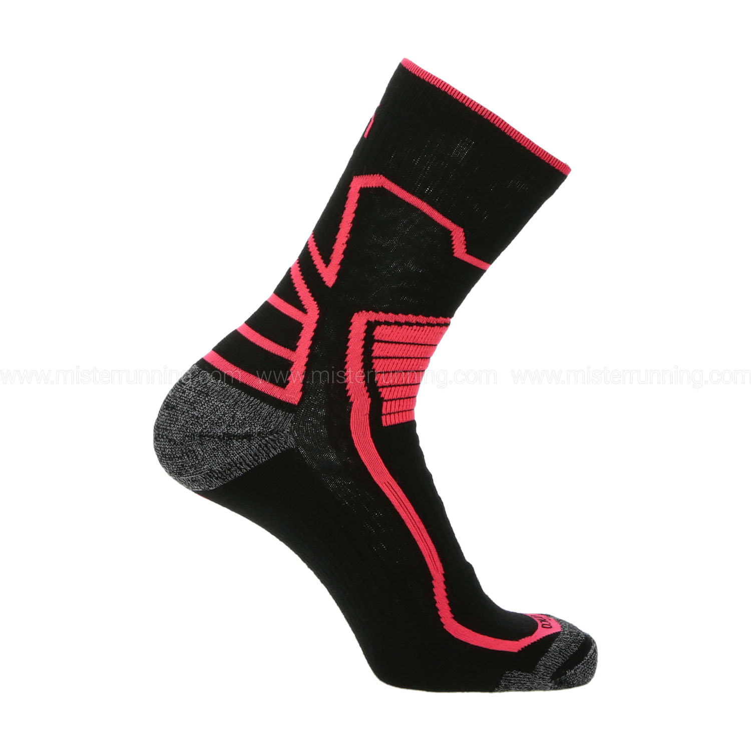 Mico Warm Control Merinos Socks - Nero/Pop Star