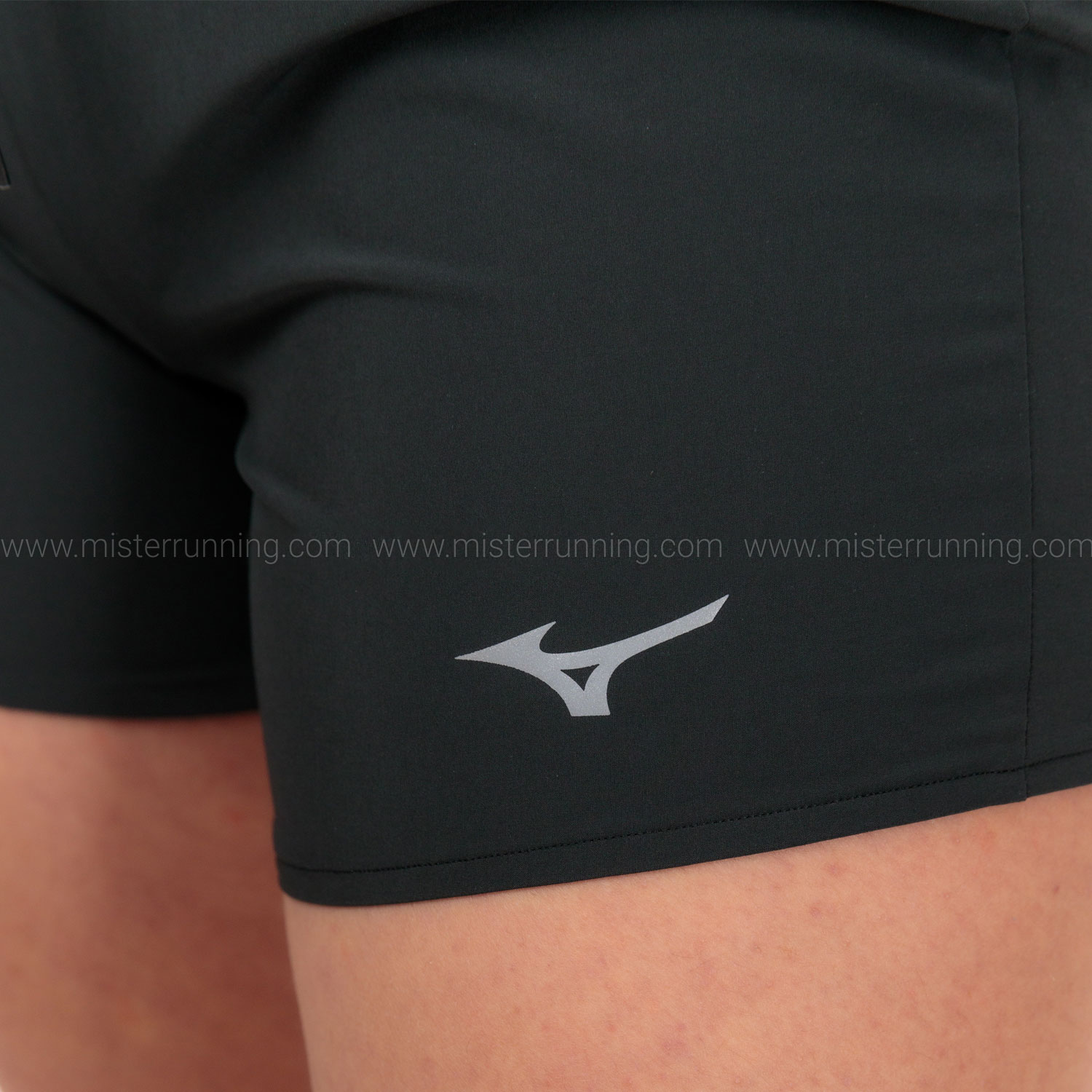 Mizuno Alpha 4.5in Shorts - Black