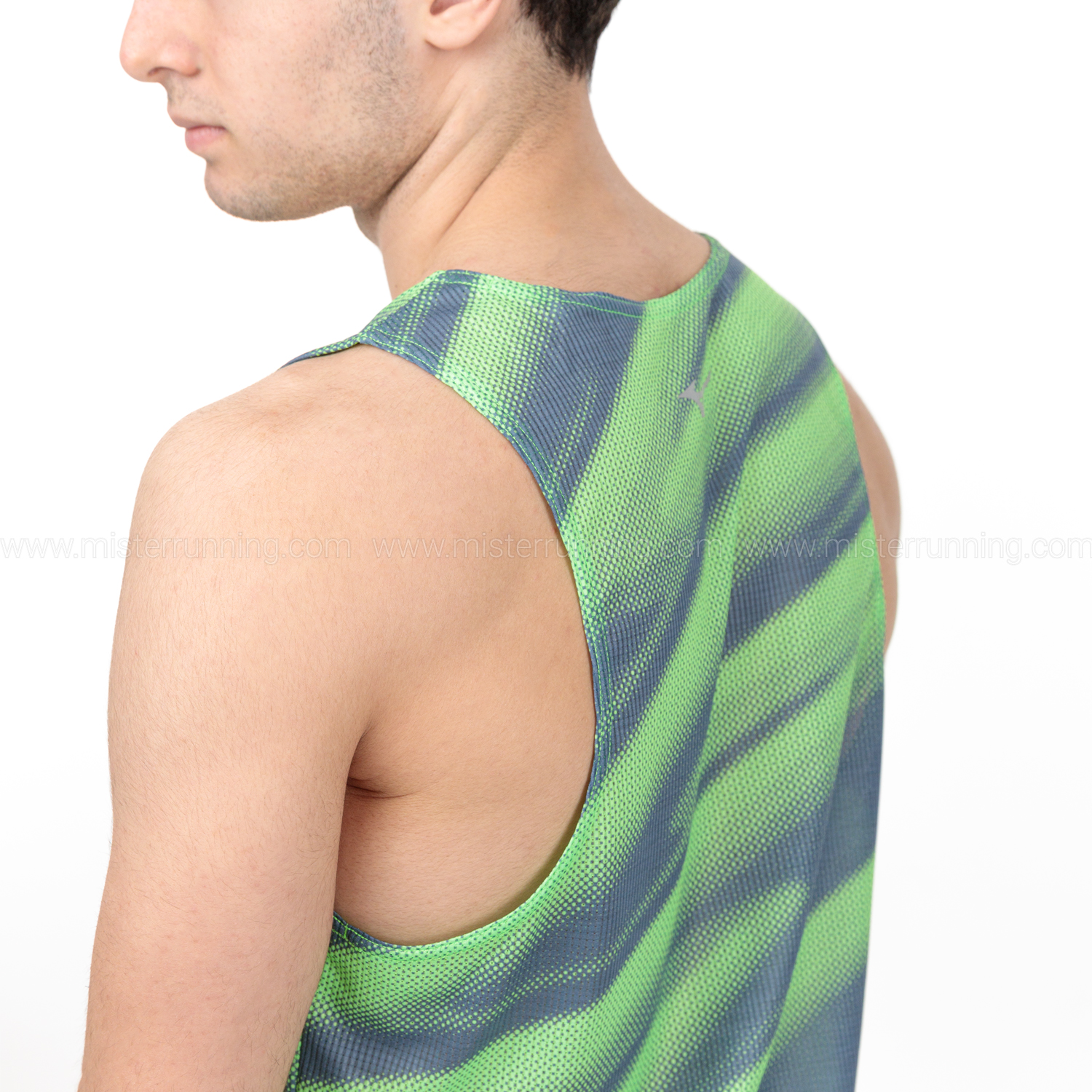 Mizuno Dryaeroflow Graphic Tank - Light Green