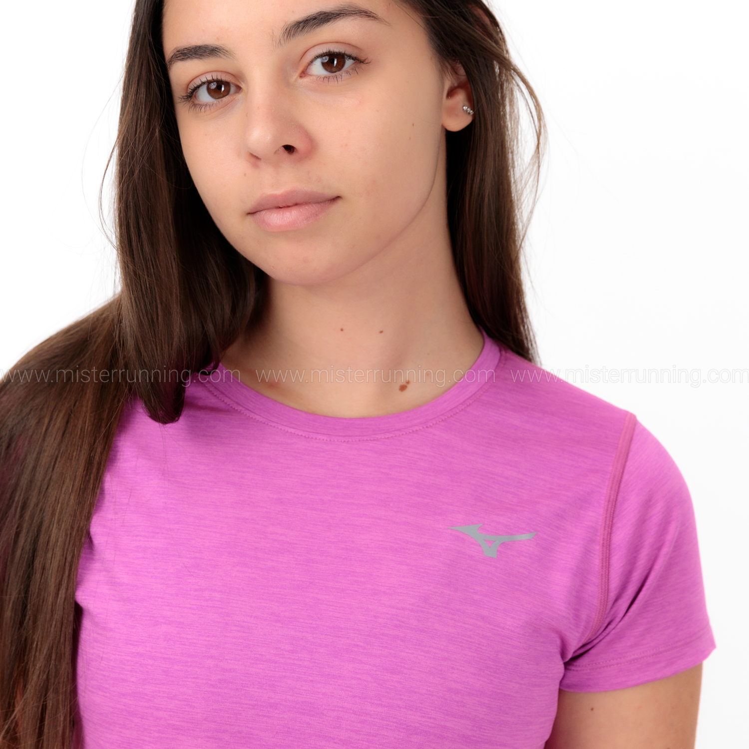 Mizuno Impulse Core T-Shirt - Pink