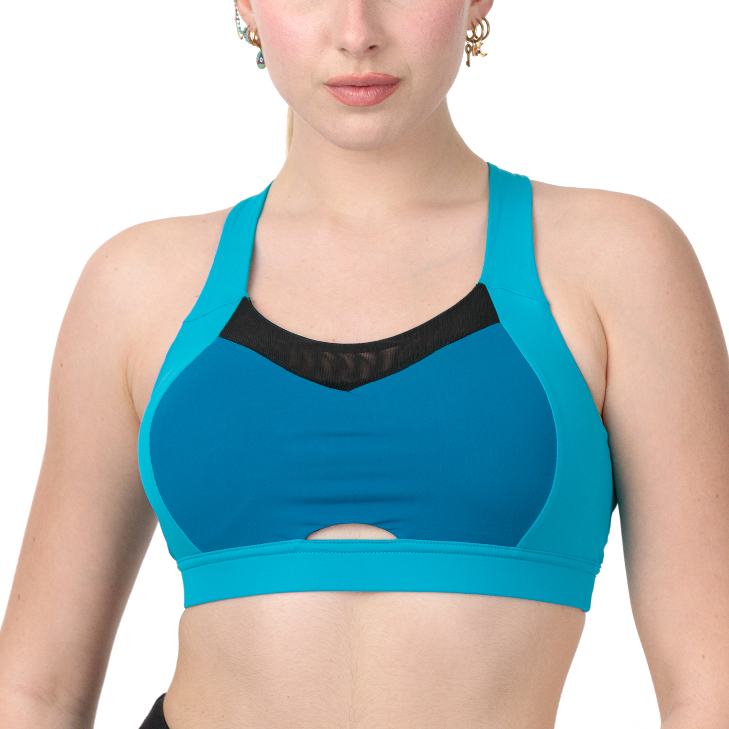 Mizuno Performance Women s Training Sports Bra Maui Blue