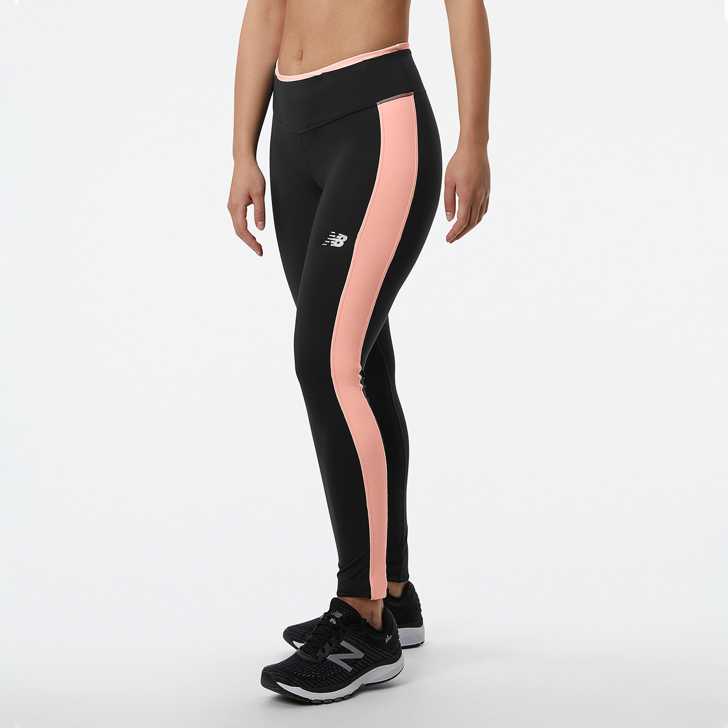 New Balance Accelerate Performance Tights - Grapefruit