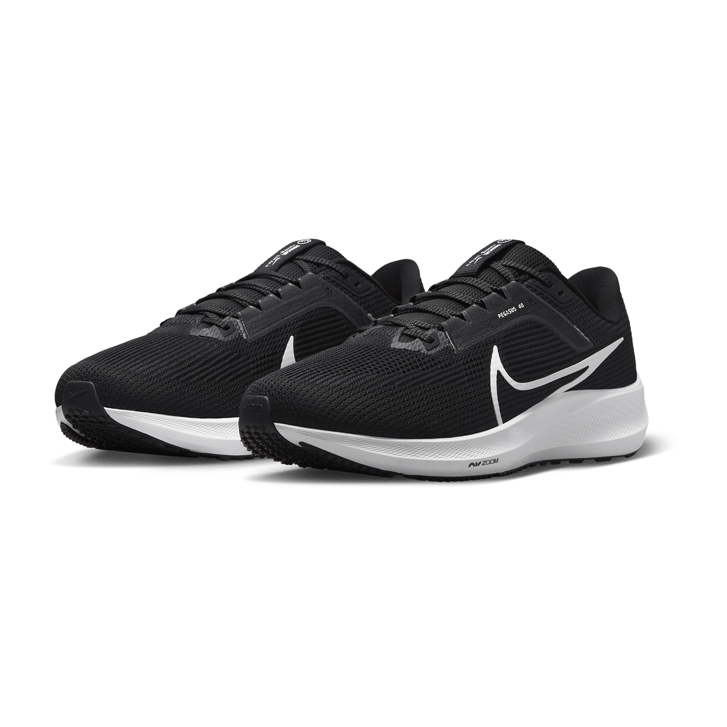 Nike Air Zoom Pegasus 40 Wide - Black/White/Iron Grey