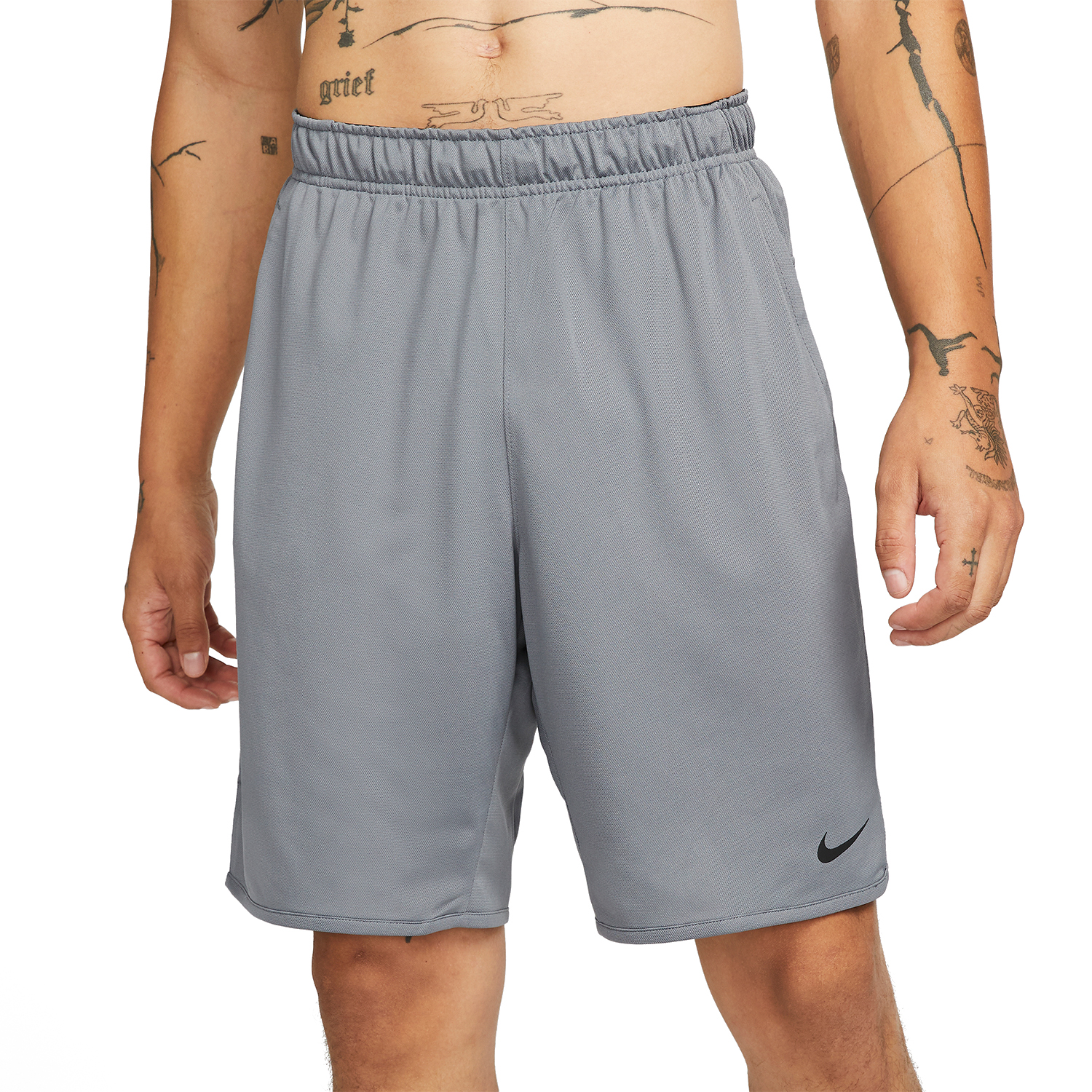 Nike Dri-FIT Totality 9in Shorts - Smoke Grey/Black