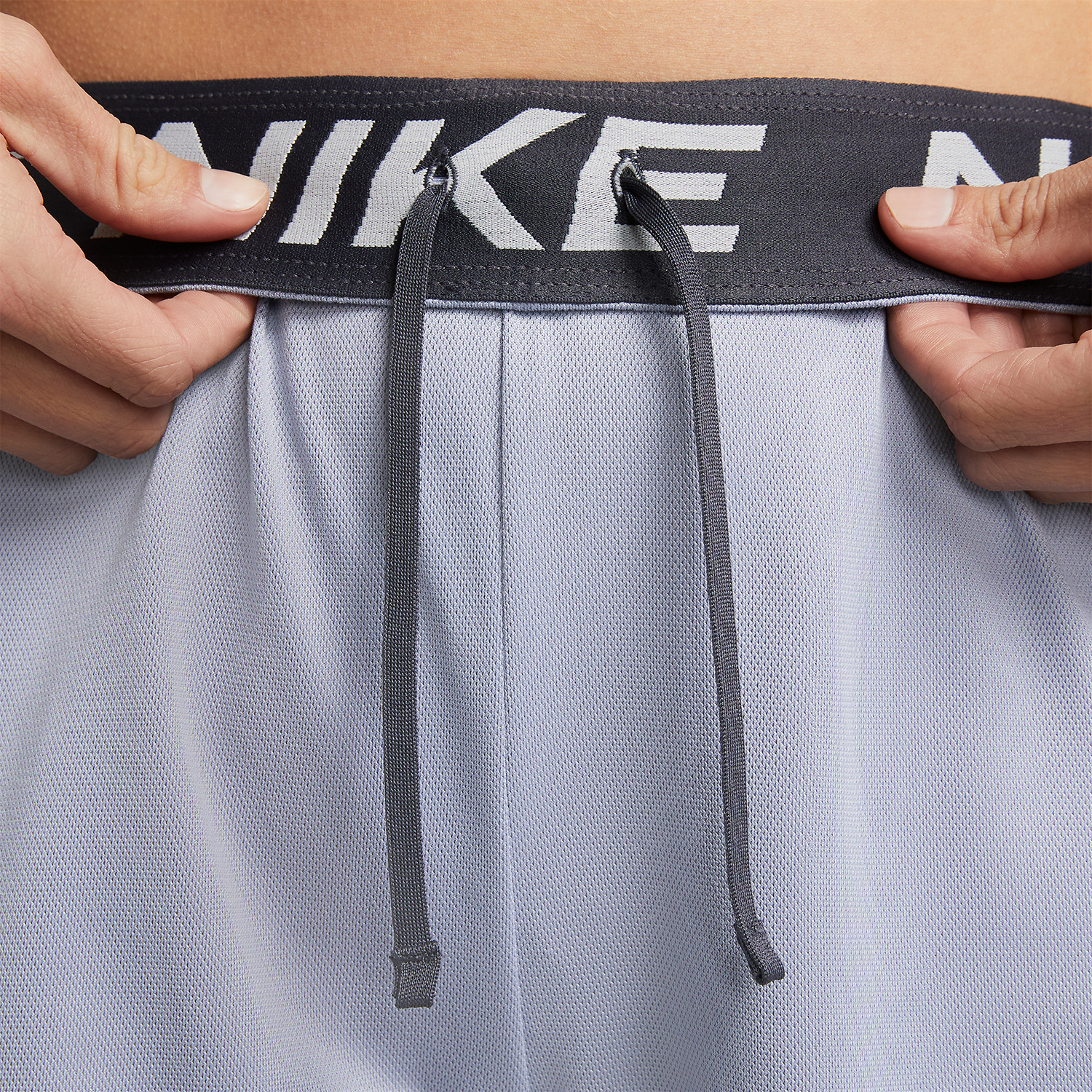 Nike Dri-FIT Attack Logo 5in Pantaloncini - Indigo Haze/Gridiron/Reflective Silver