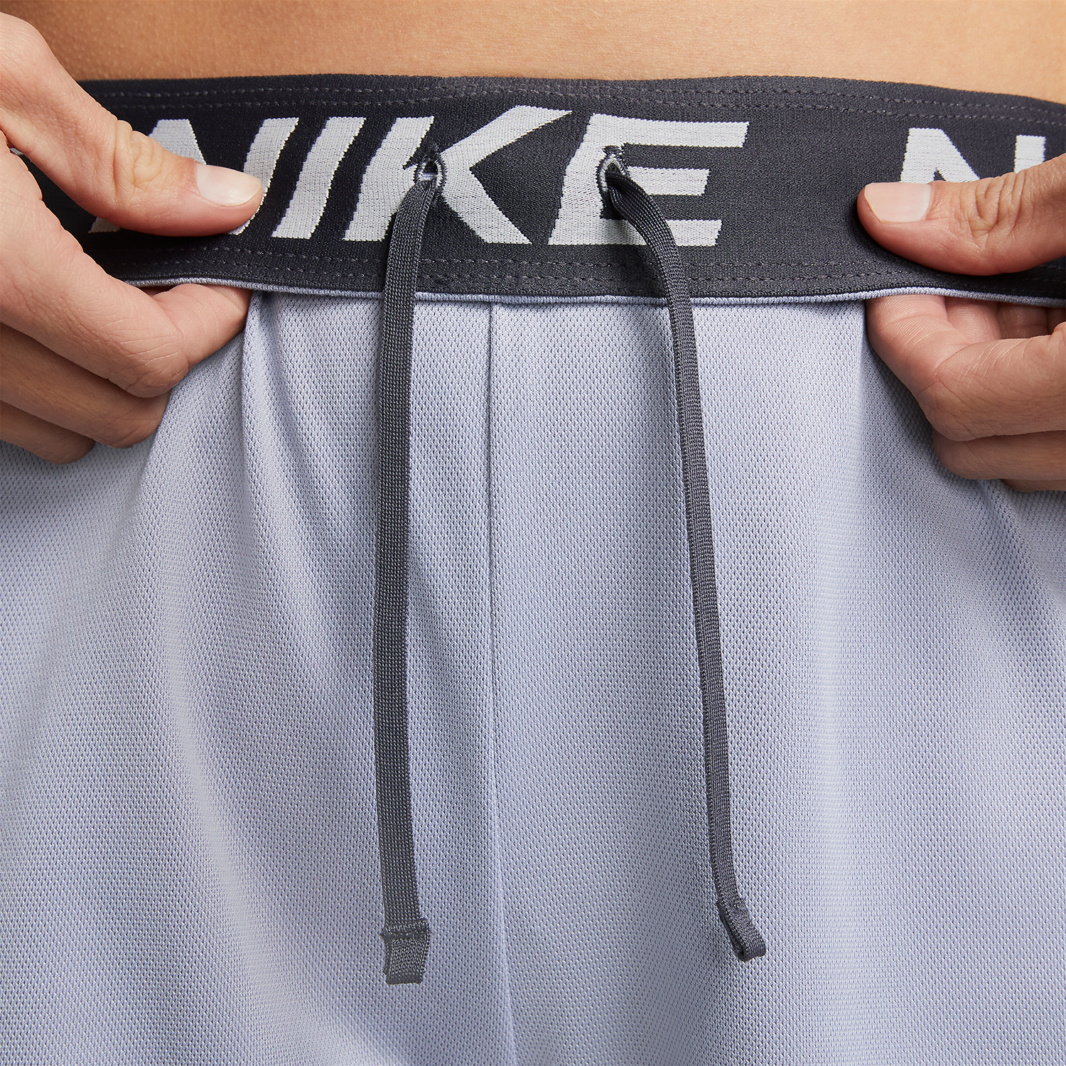 Nike Dri-FIT Attack Logo 5in Shorts - Indigo Haze/Gridiron/Reflective Silver