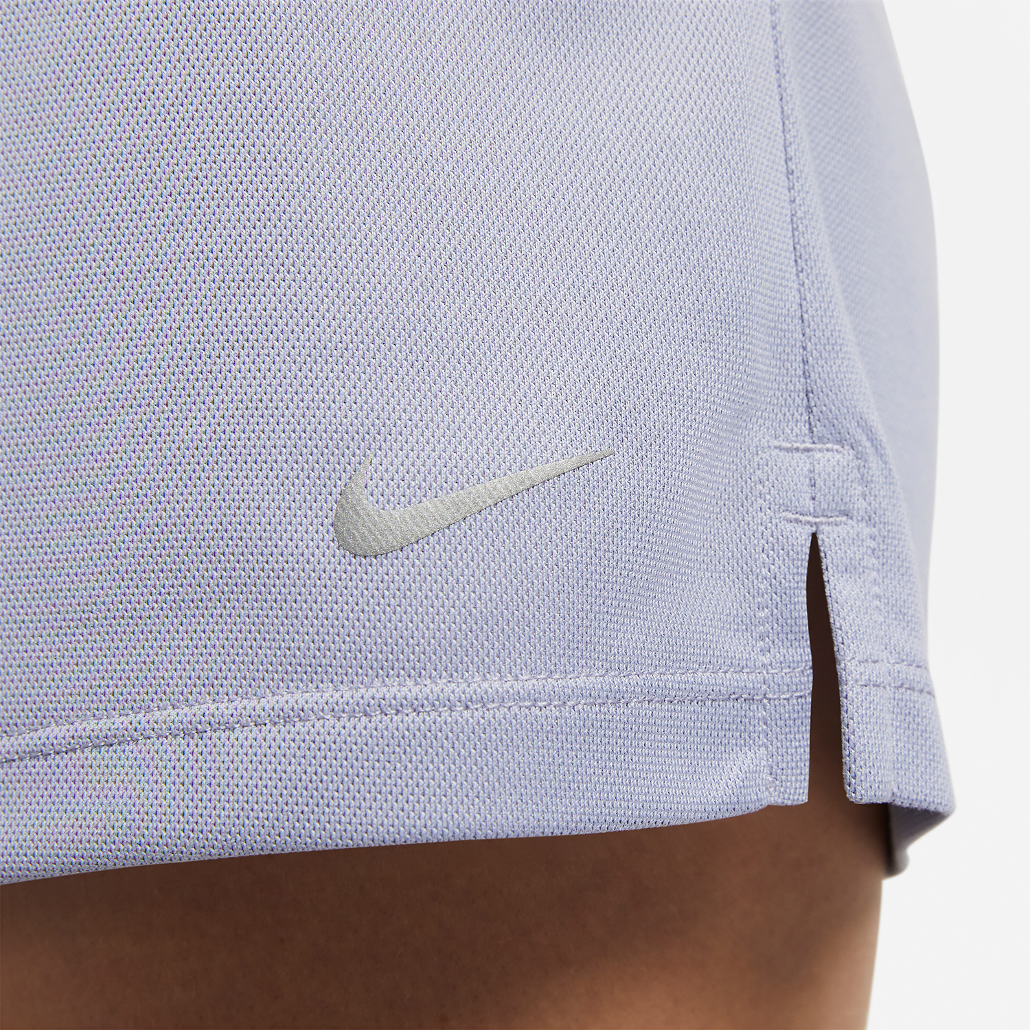 Nike Dri-FIT Attack Logo 5in Shorts - Indigo Haze/Gridiron/Reflective Silver