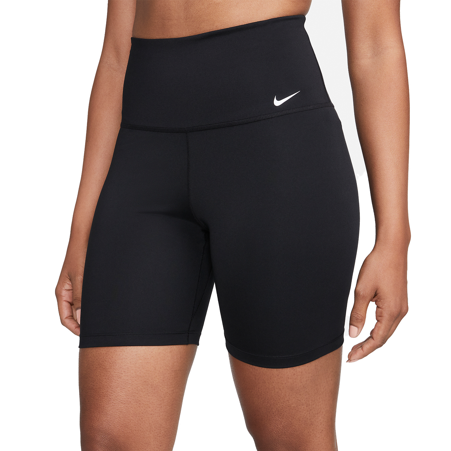 Nike Dri-FIT One 7in Women's Running Shorts - Black/White