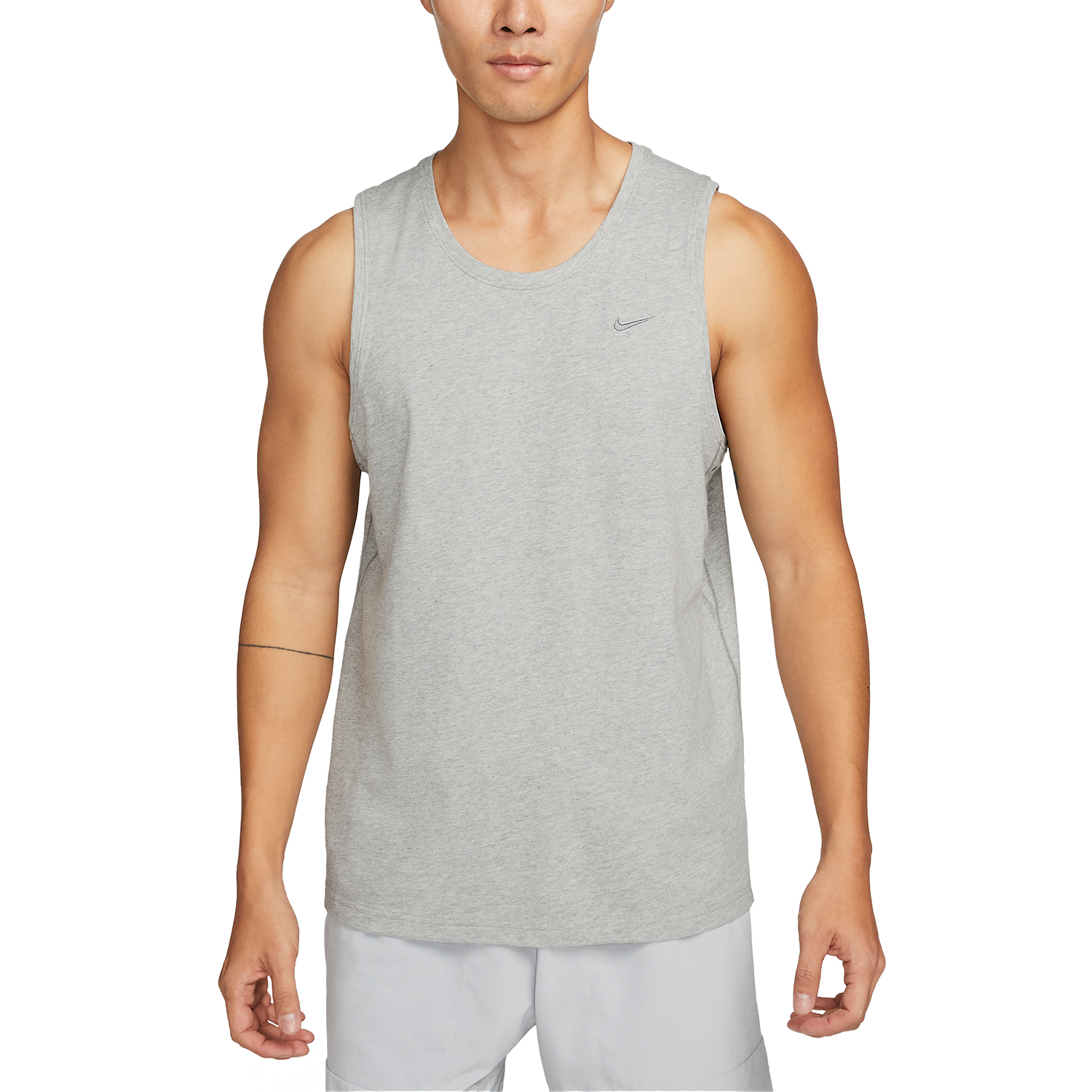 Training Nike Men\'s Primary Heather Tank Dark - Grey Dri-FIT