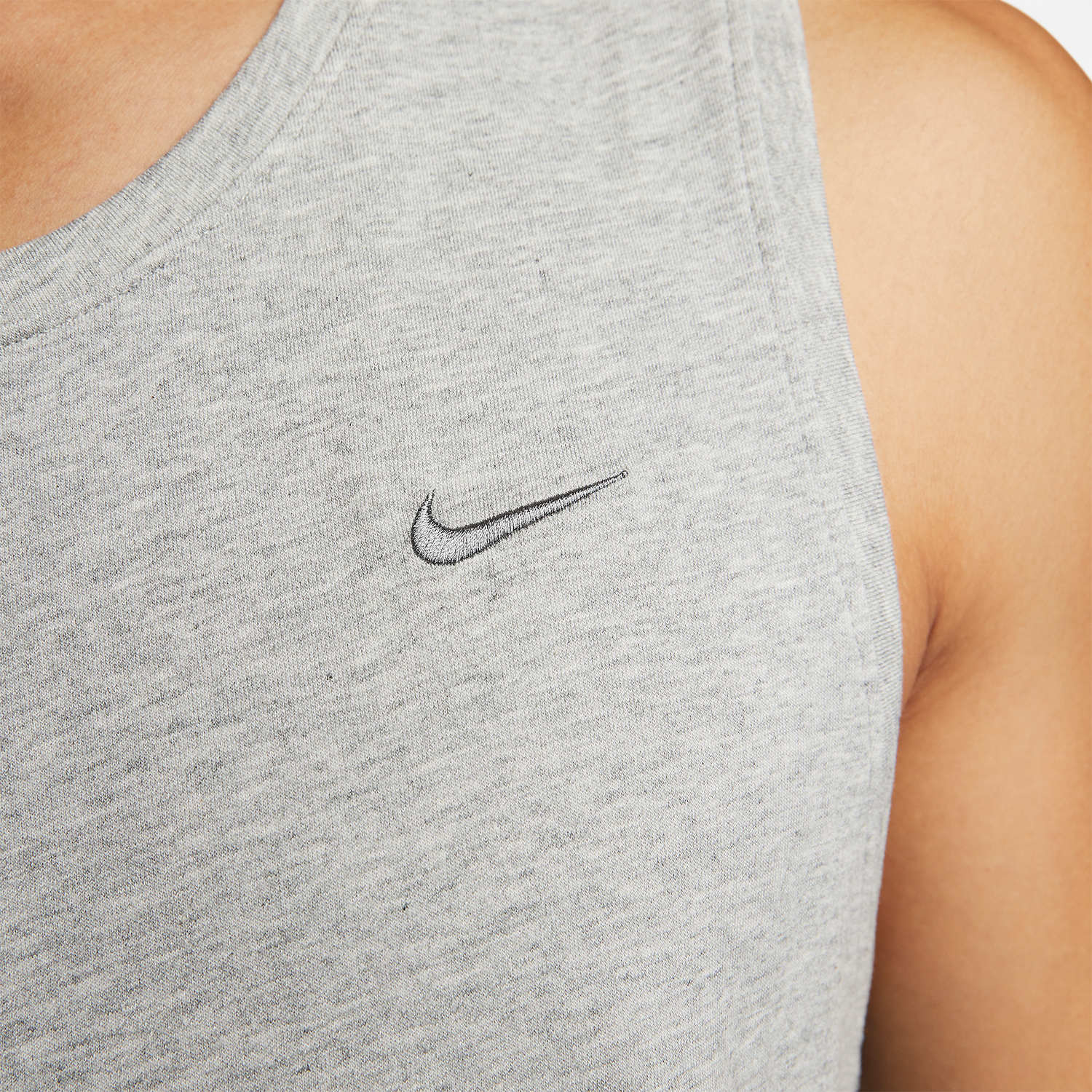 Nike Dri-FIT Primary Canotta - Dark Grey Heather/Heather/Smoke Grey