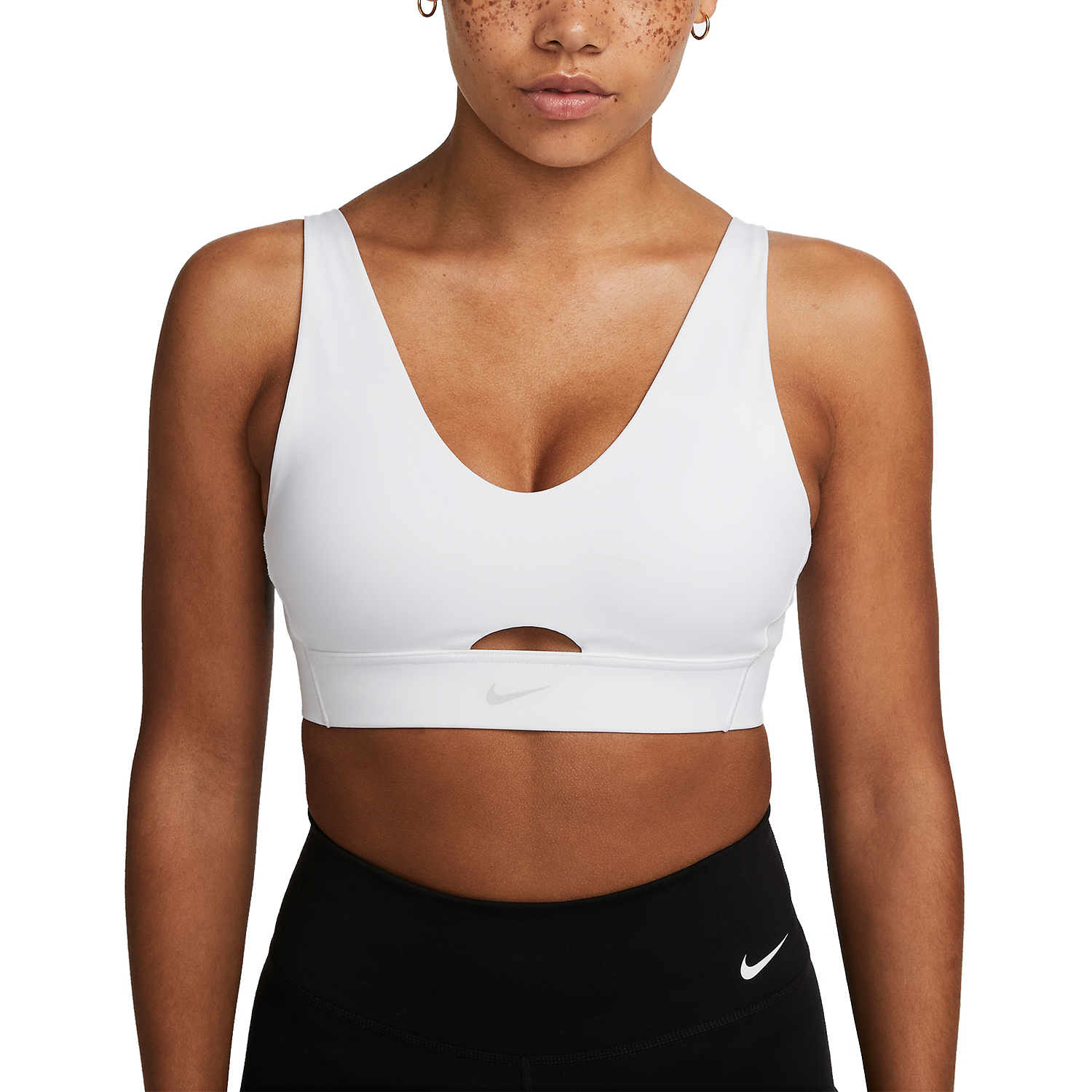 Nike Dri-FIT Indy Sports Bra - White/Photon Dust